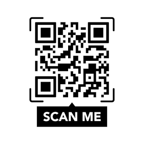 QR code with a label that says 'Scan Me' underneath.