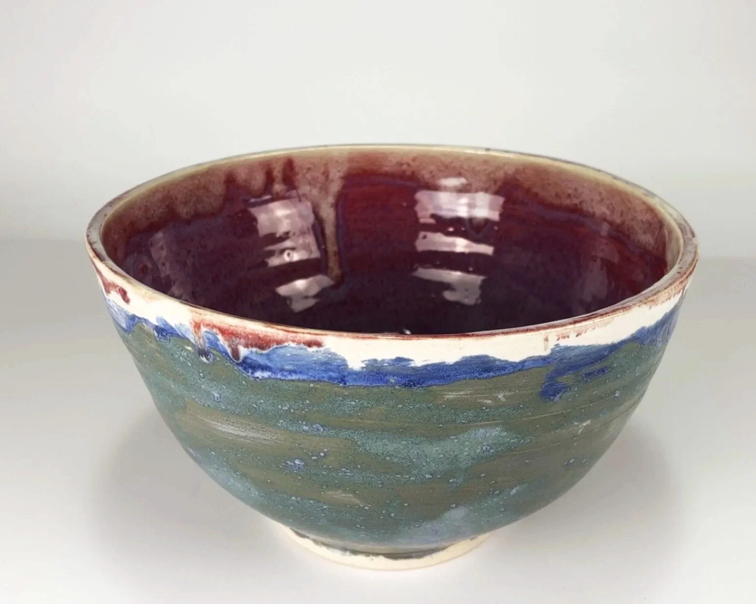 Large Bowl Red Interior
November 2025
12"x12"6.5"
Stoneware 
Cone 6 electric
