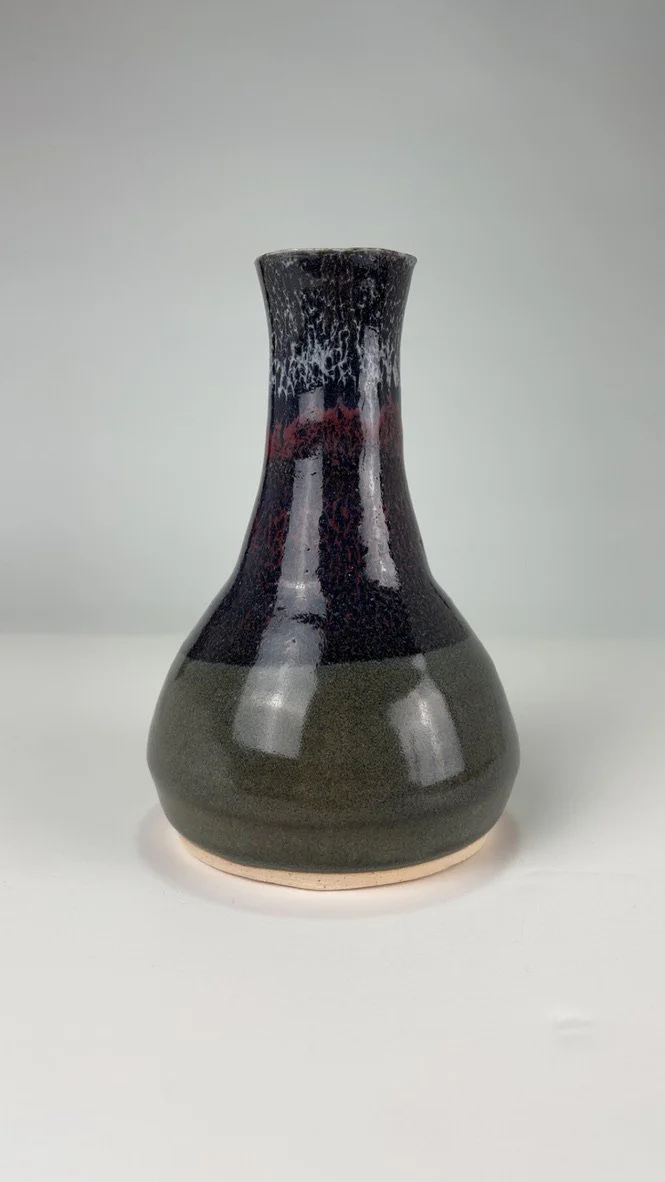 Vase March 2025 
H- 9"
Stoneware 
Cone 6 electric