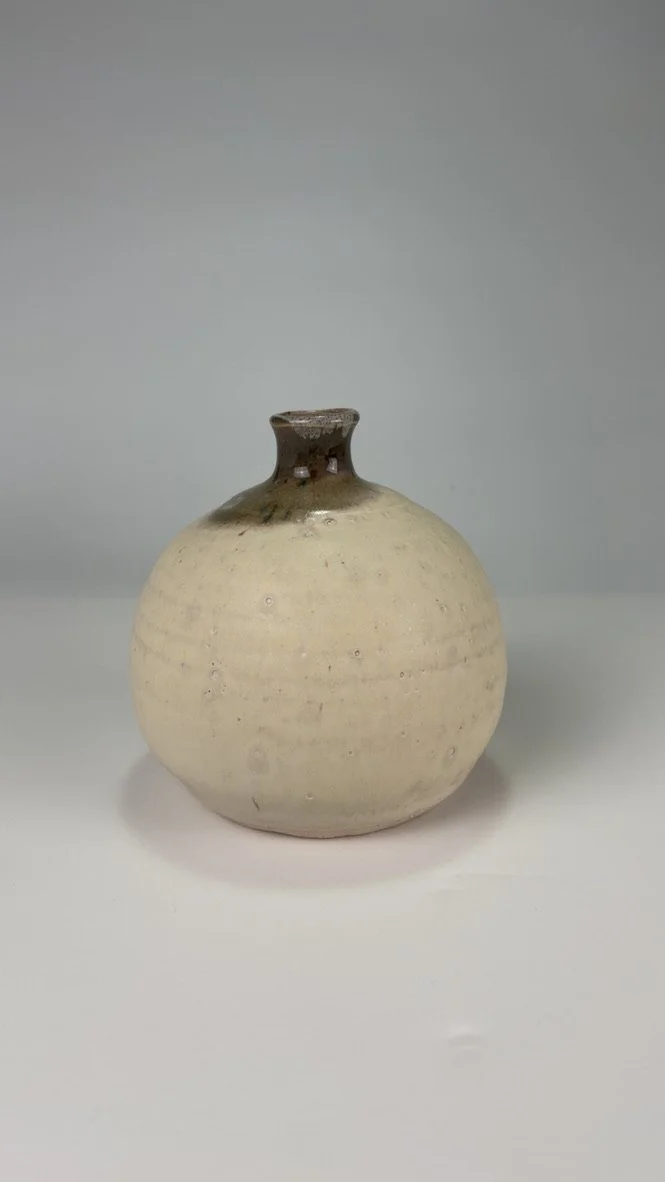 Moon Jug 
February 2025 
H- 5.5"
Stoneware 
Cone 7 Reduction