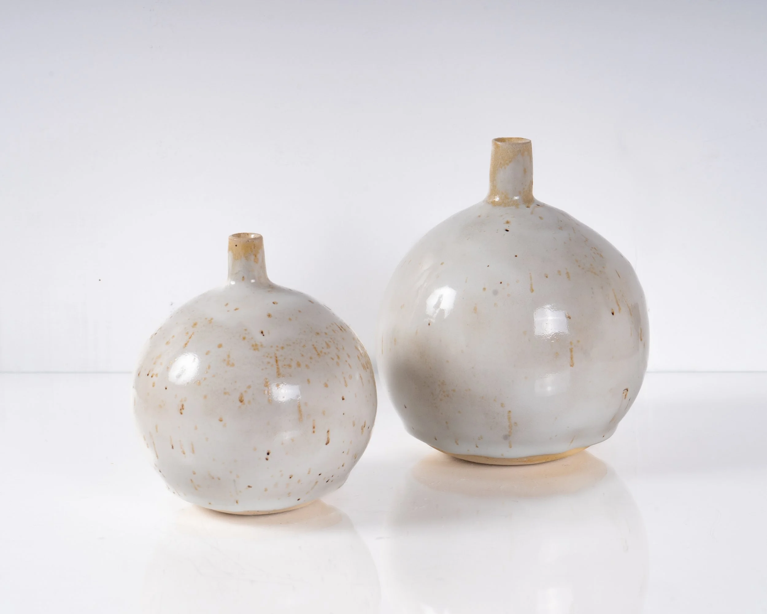 Moon Jars 
April 2025
Cone 7 Reduction