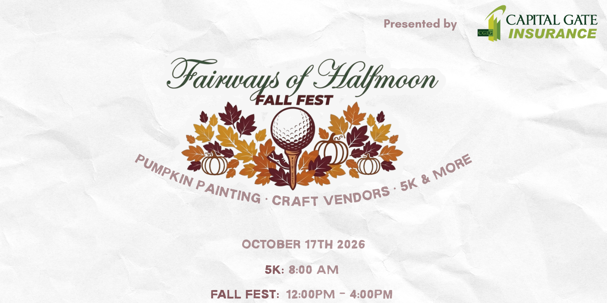 Fall Festival 5k fun run
