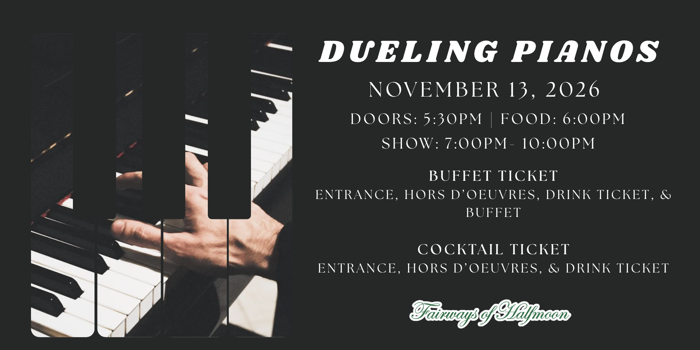 Dueling Pianos halfmoon 