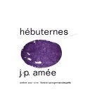Purple watercolor circle with the word 'hébeturnes' above and 'j.p. amée' below