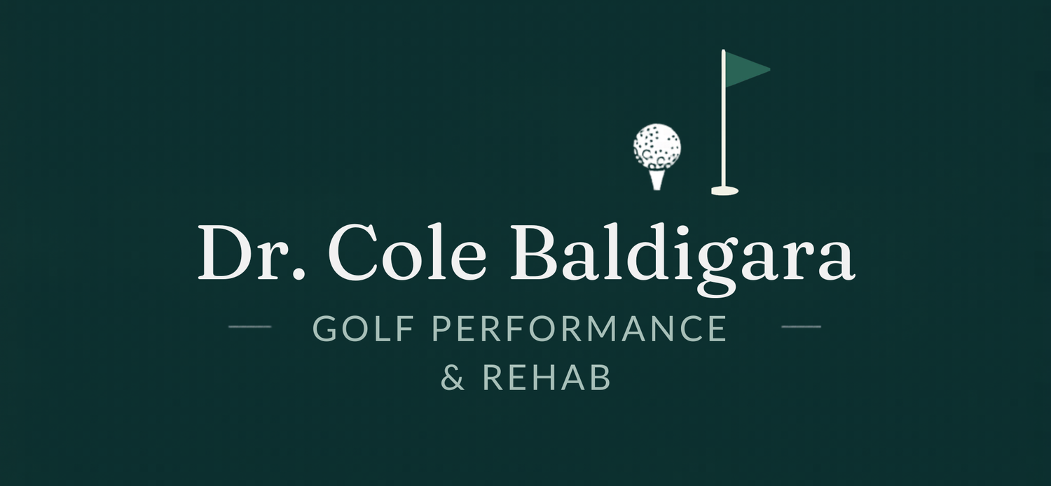 Dr. Cole Baldigara - Golf Instructor Victoria, BC