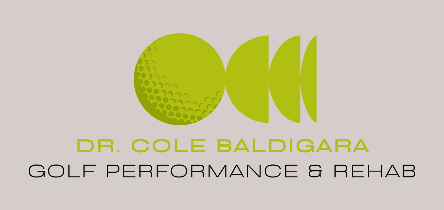 Dr. Cole Baldigara - Golf Lessons &amp; Chiropractic Rehab Victoria, BC