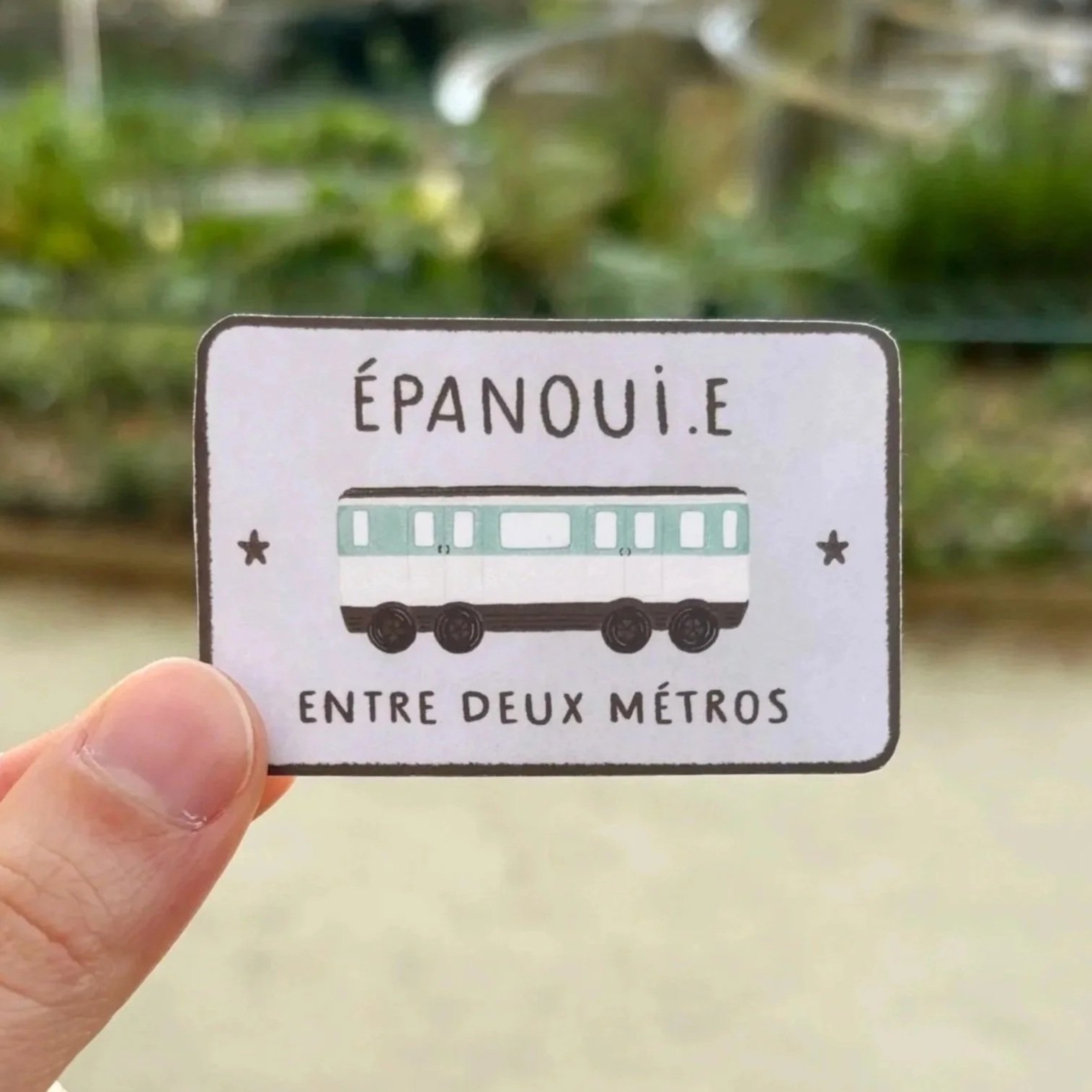 Sticker Epanoui.e