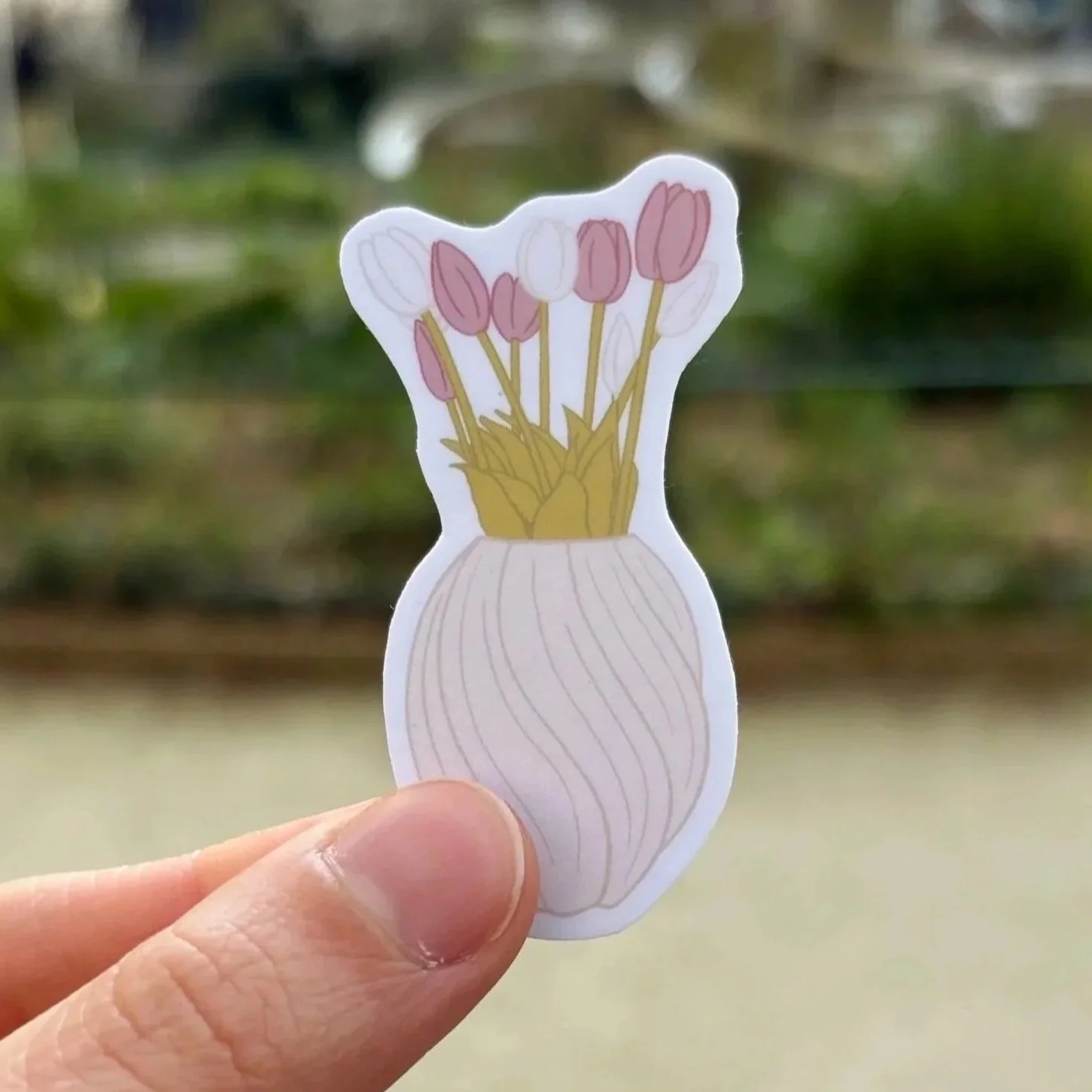Sticker Tulipes