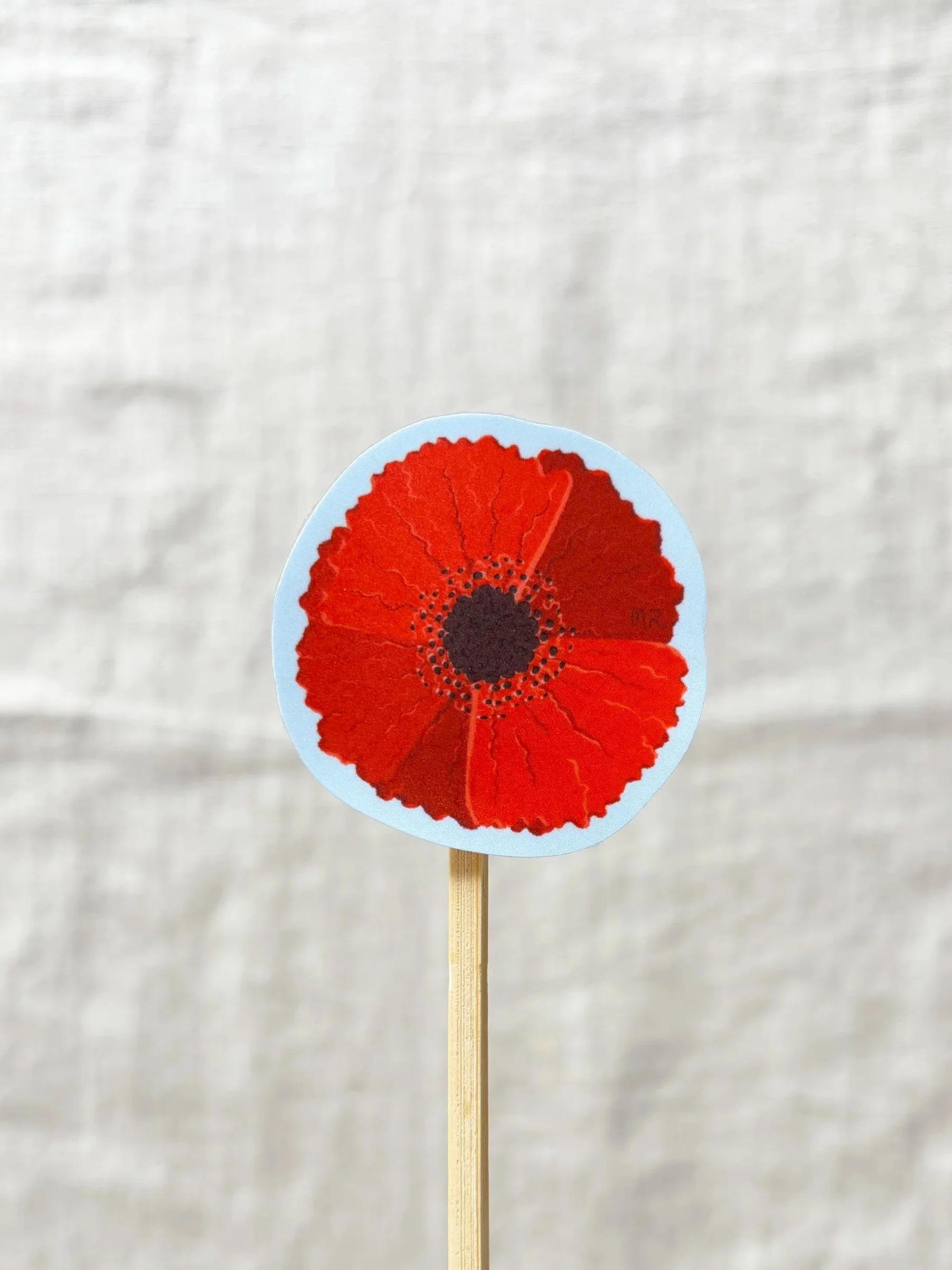 Sticker Coquelicot