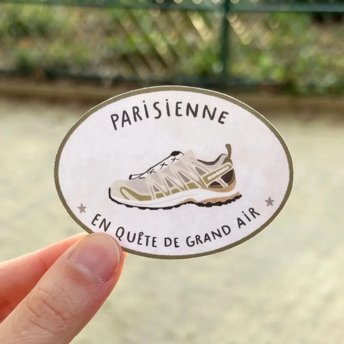 Sticker Parisienne