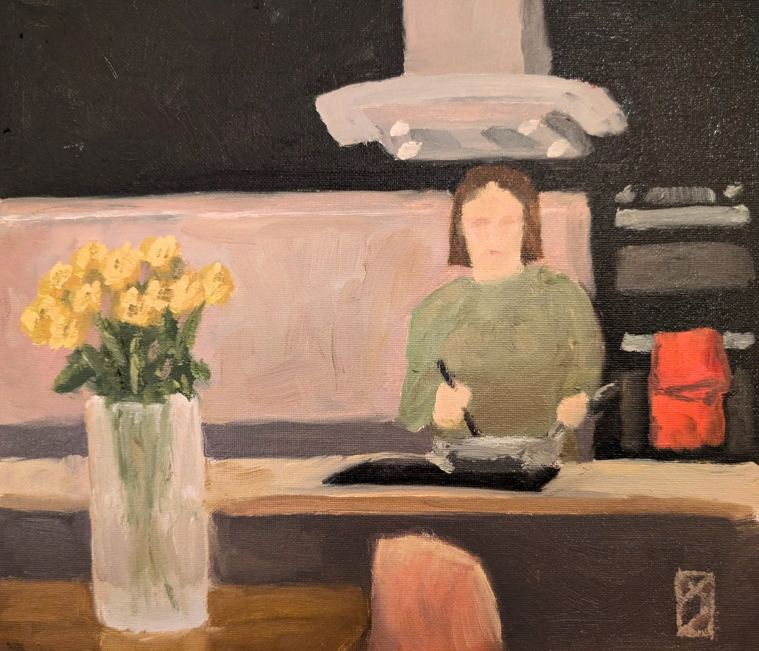 Spring Evening (Oil, 2026)