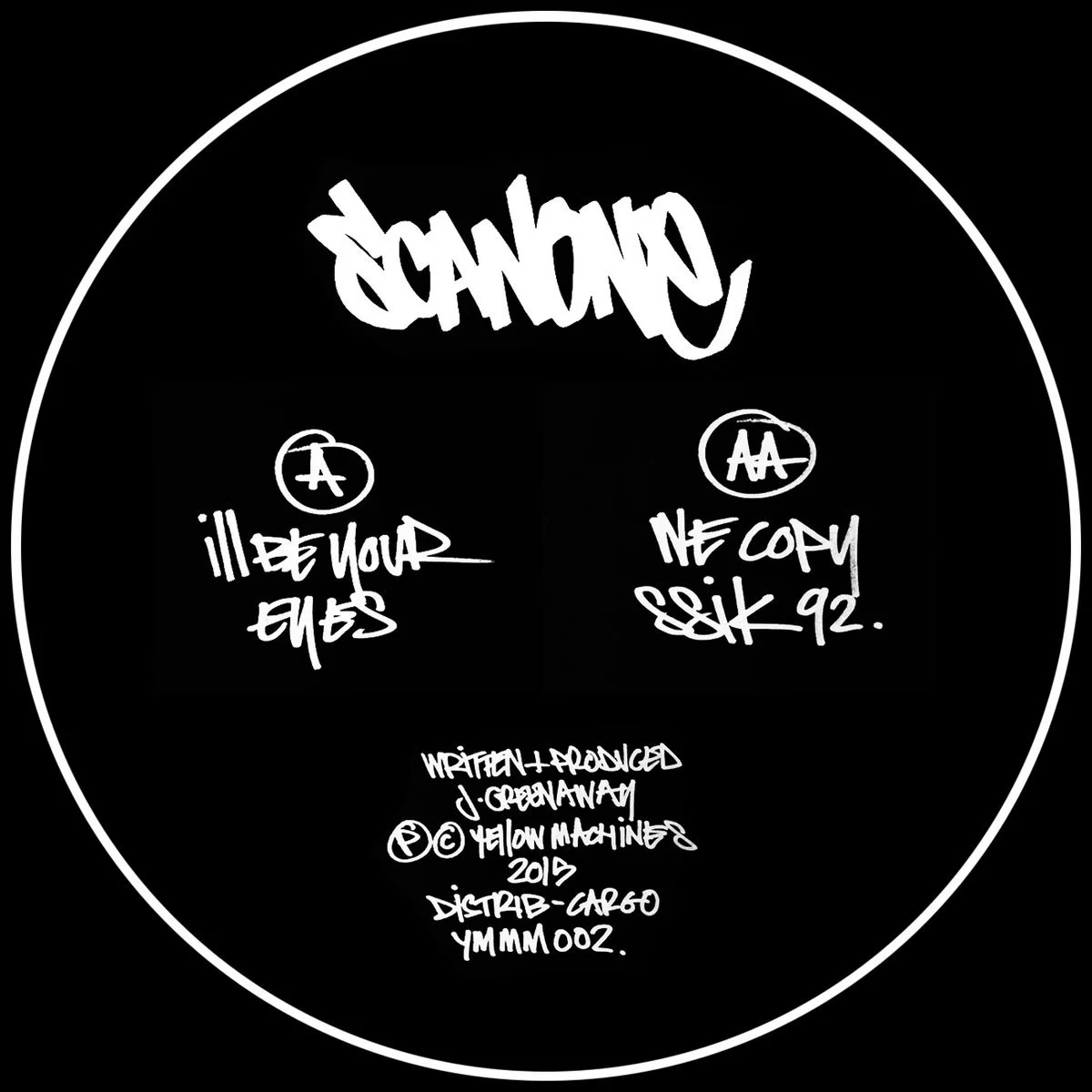 YMMM002_ScanOne_I'll be Your Eyes (Digital)