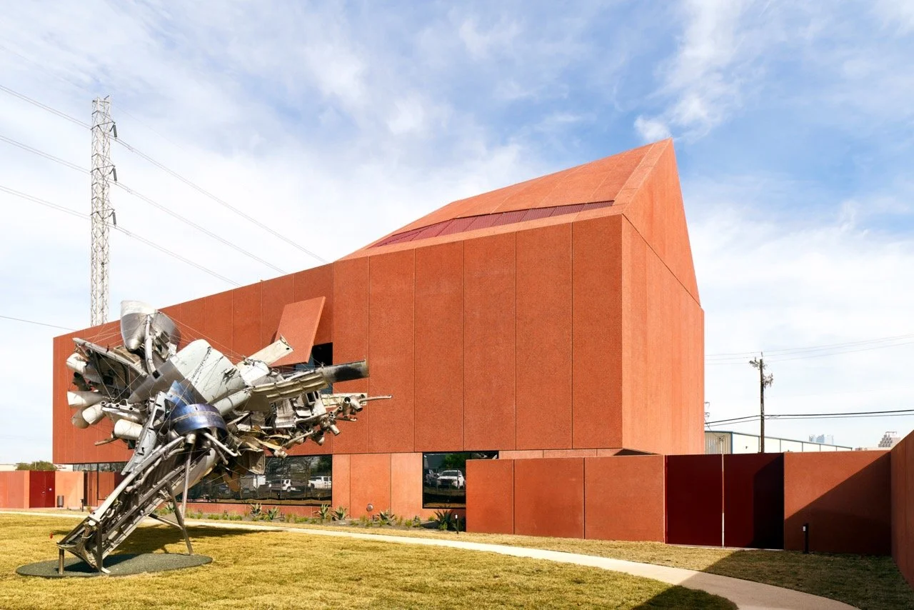   5,500 lbs. of Sonny’s Airplane Parts, 550 lbs. of Stainless Steel Wire & Linda’s Place,   1997-2000
Ruby City, San Antonio, TX 