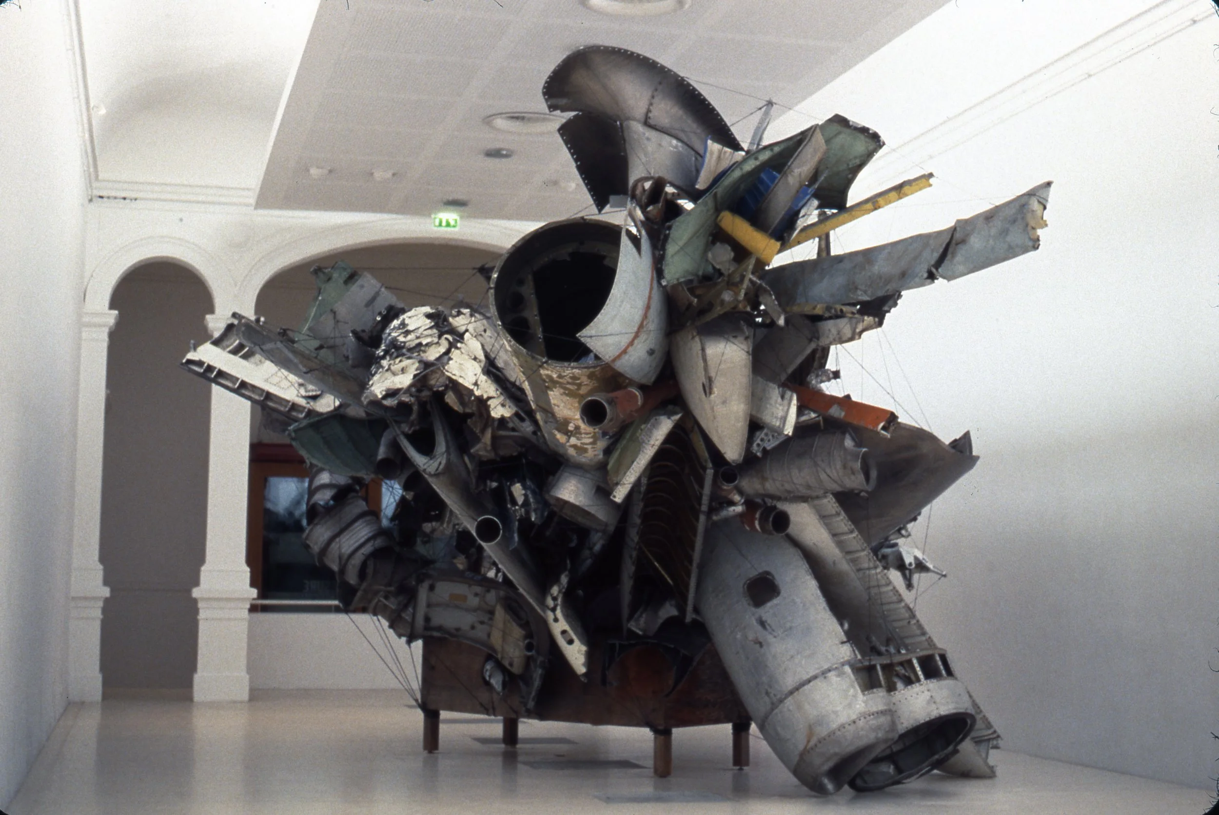 2002.02-002 Table and Airplane Parts, Nancy, France.jpg