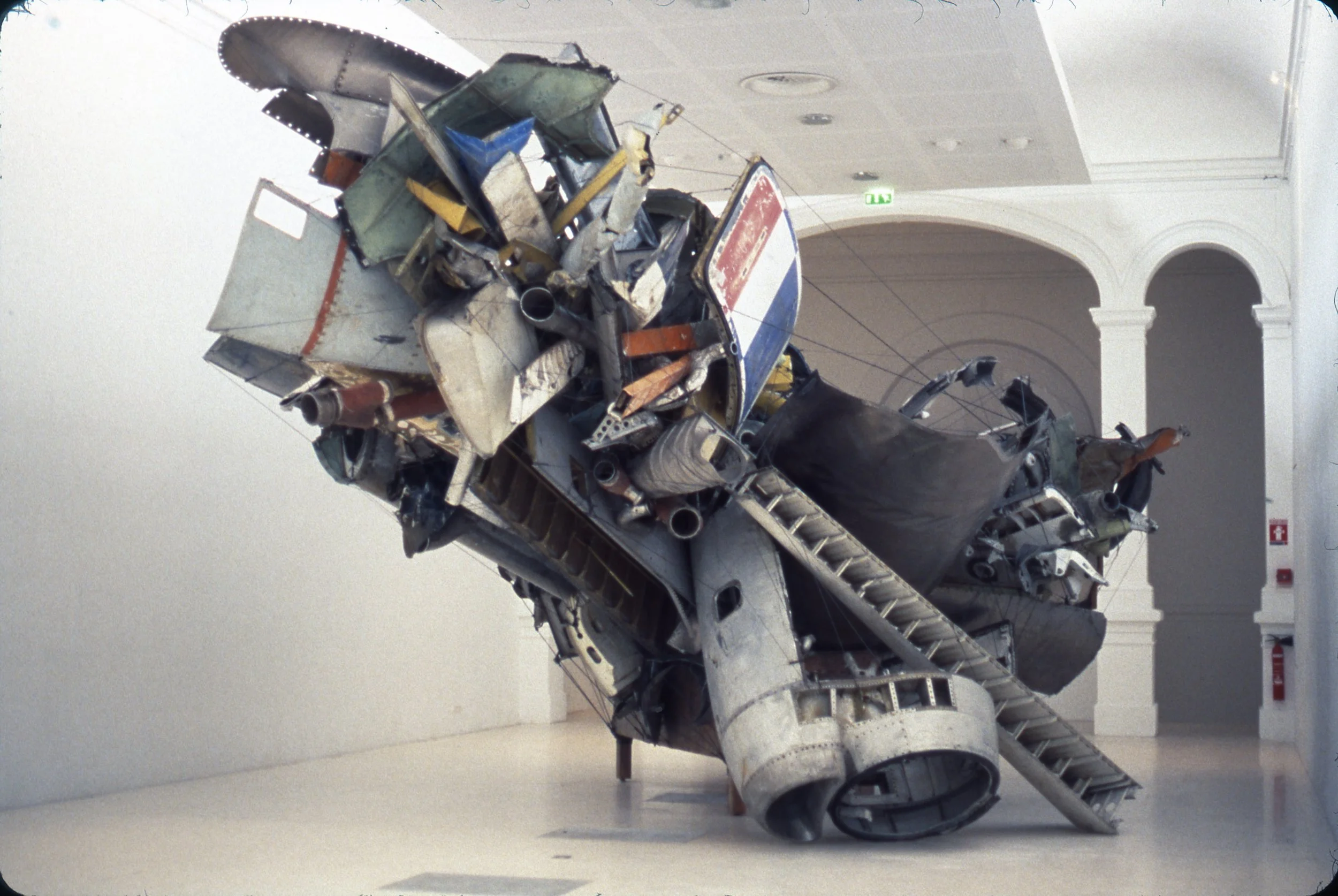 2002.02-001 Table and Airplane Parts, Nancy, France.jpg