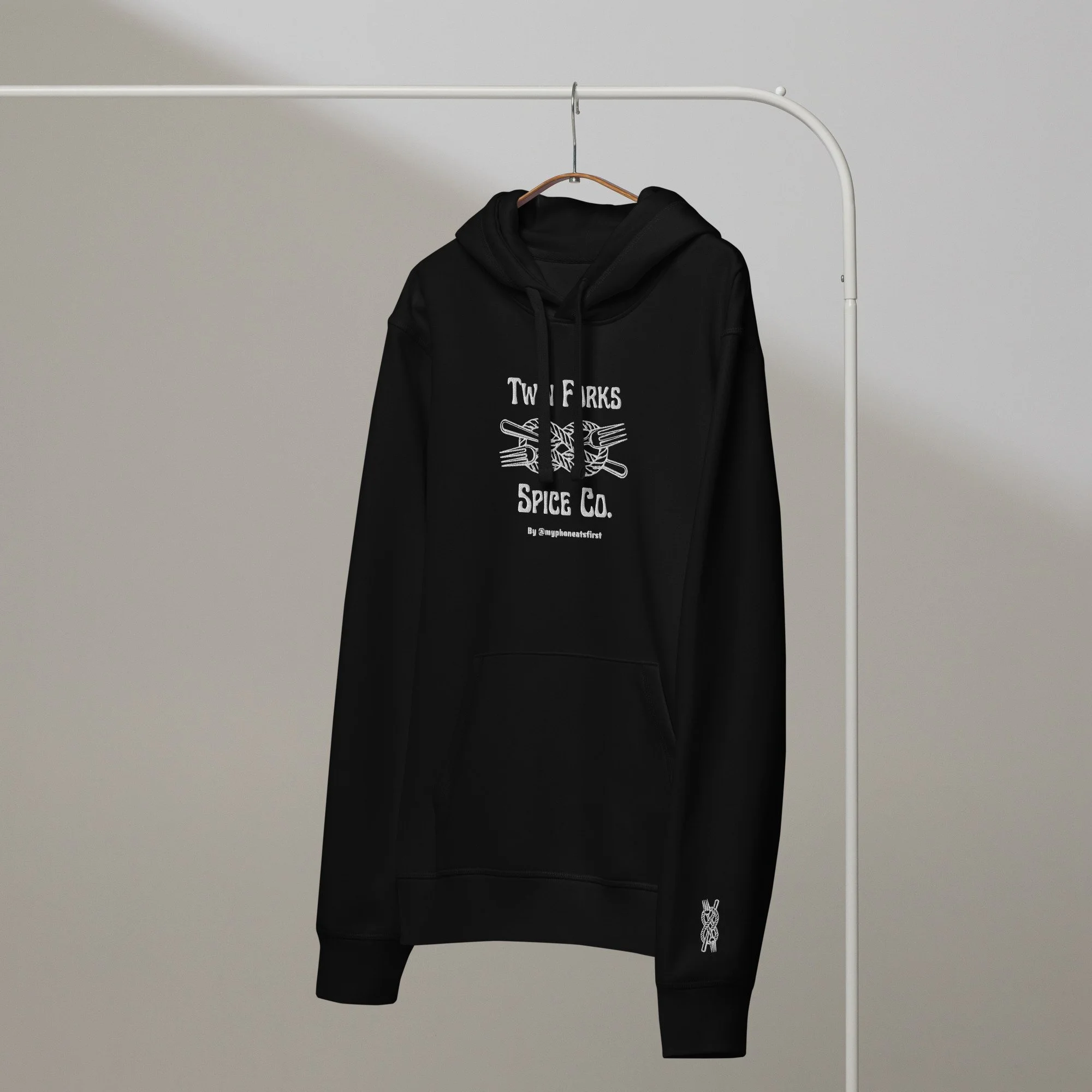 Embroidered Logo Hoodie