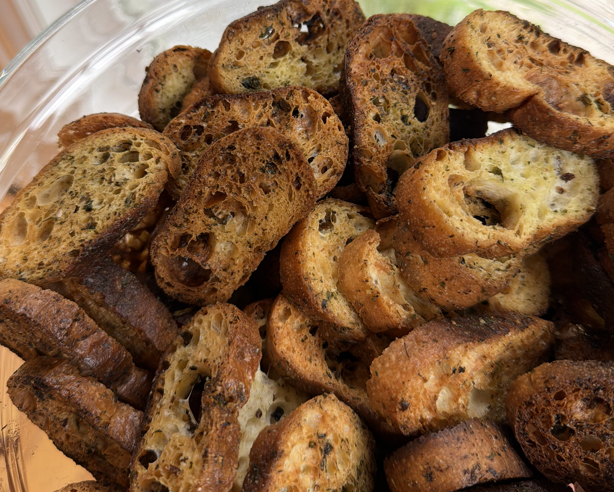 Crostini with Garden Herb Blend