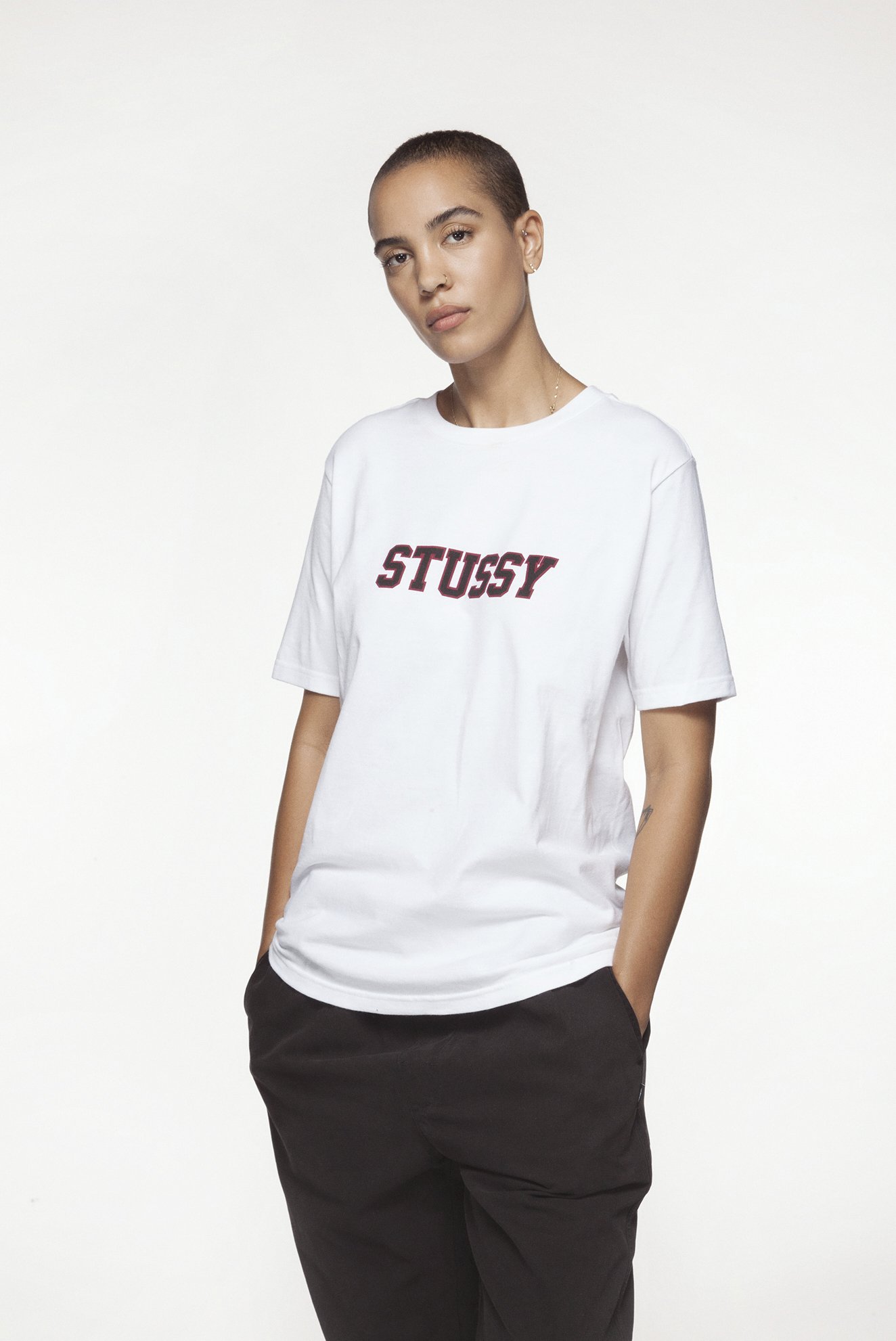 stussy graphic tee daniel boyd commercial product photography