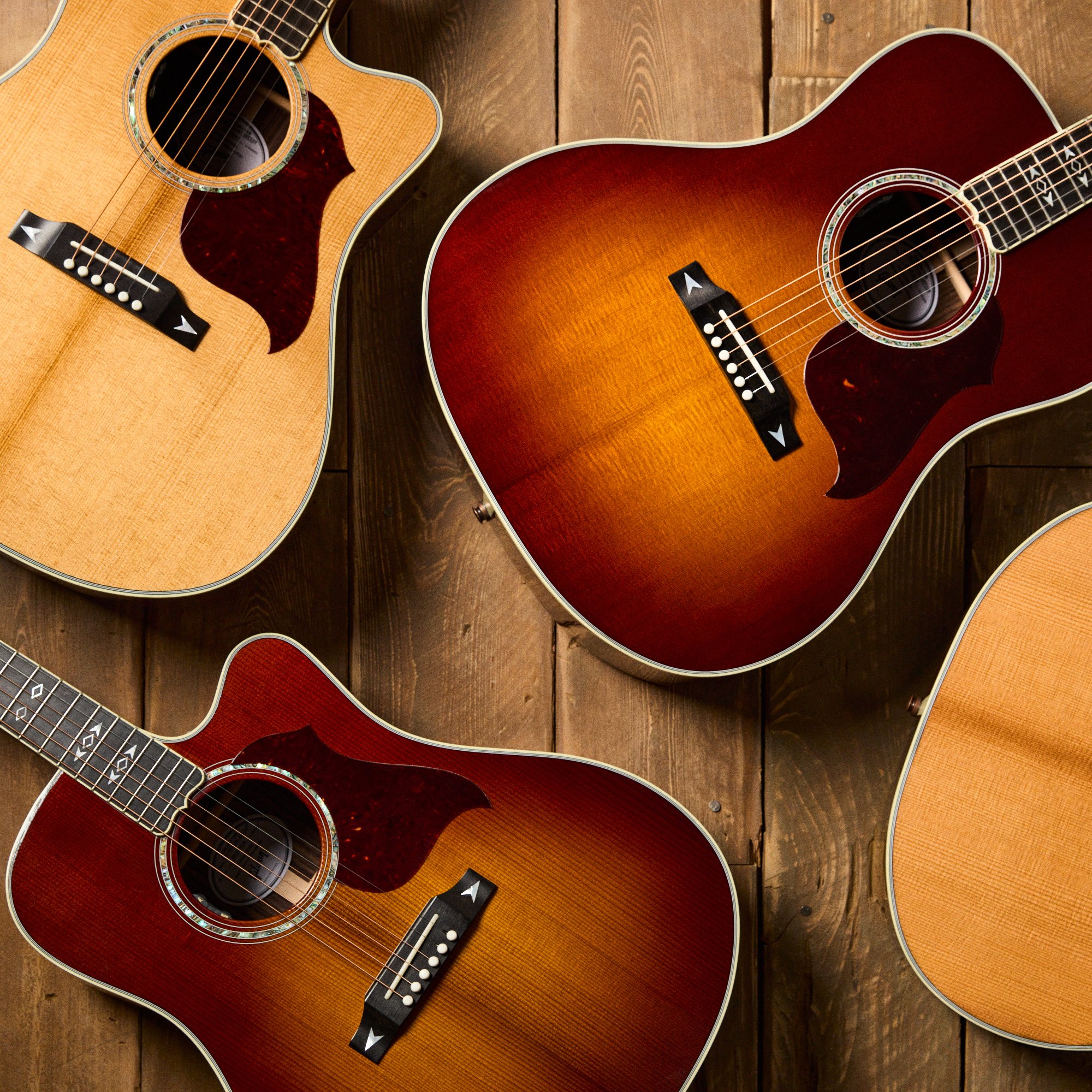 Gibson Songwriter Recording Artist rosewood burst antique natural acoustic guitar Gibson Songwriter Recording Artist