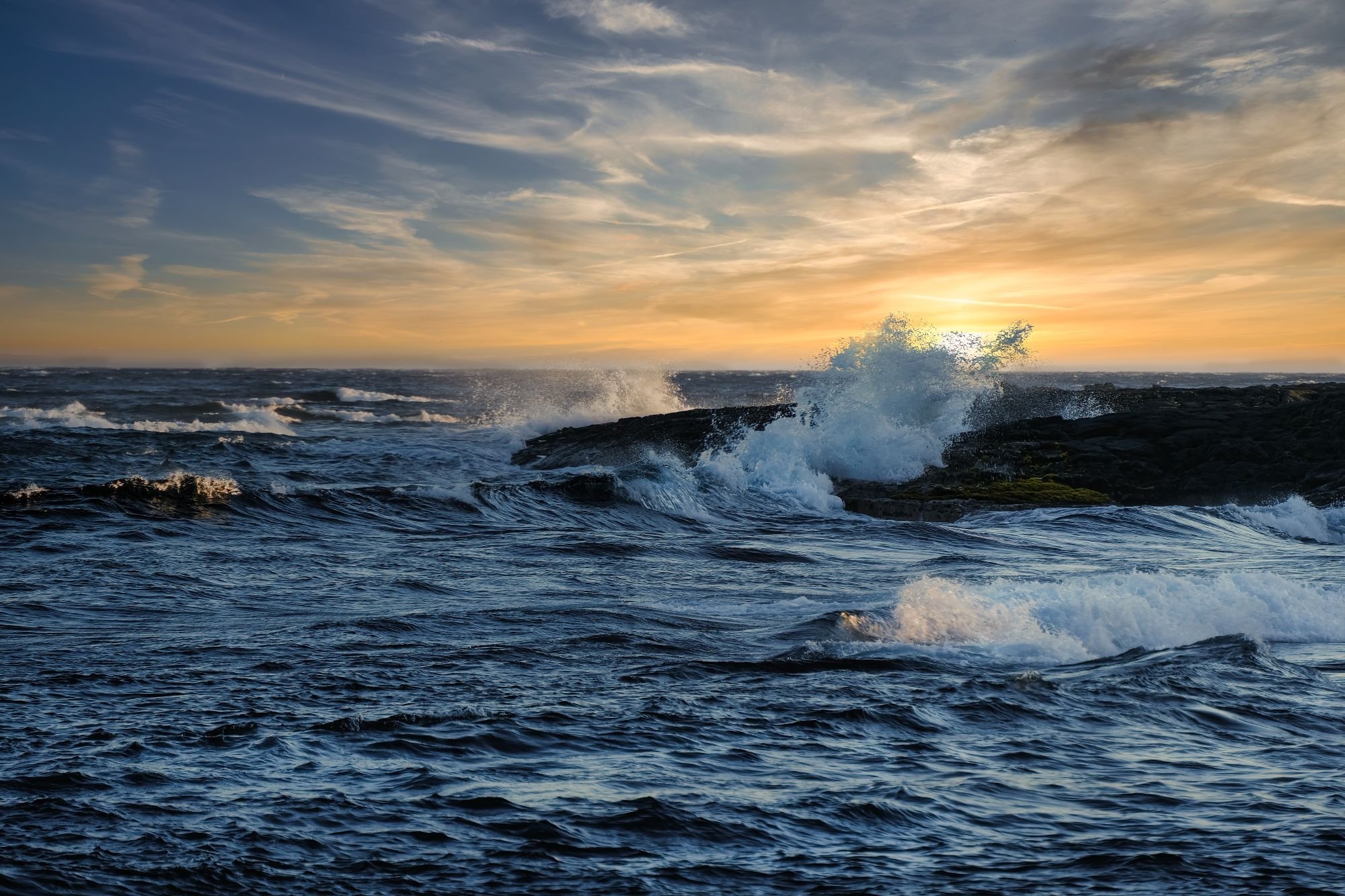 Hawaii-Big Island-Coast-Waves-Sunset-Black Sand Beach.jpg
