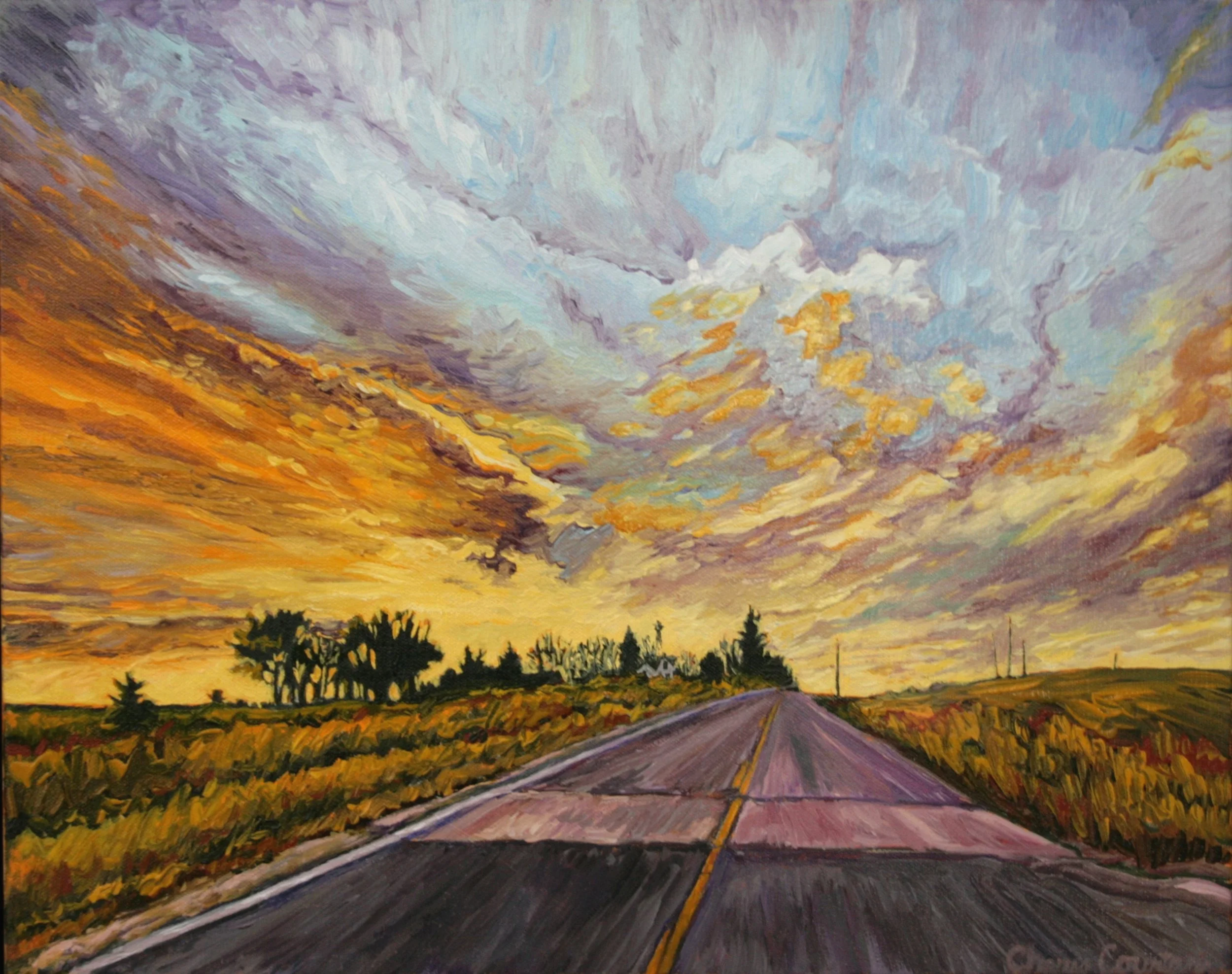 Oil on canvas 16"x20"