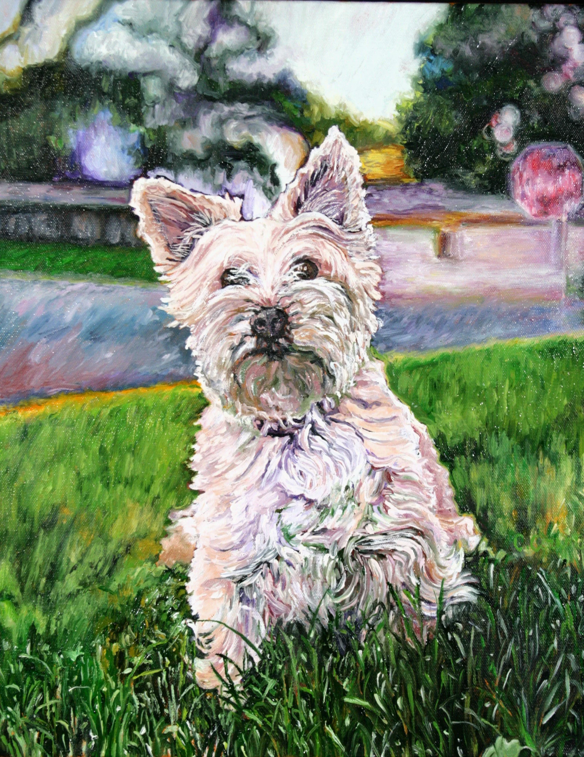 Oil on canvas 16"x20"