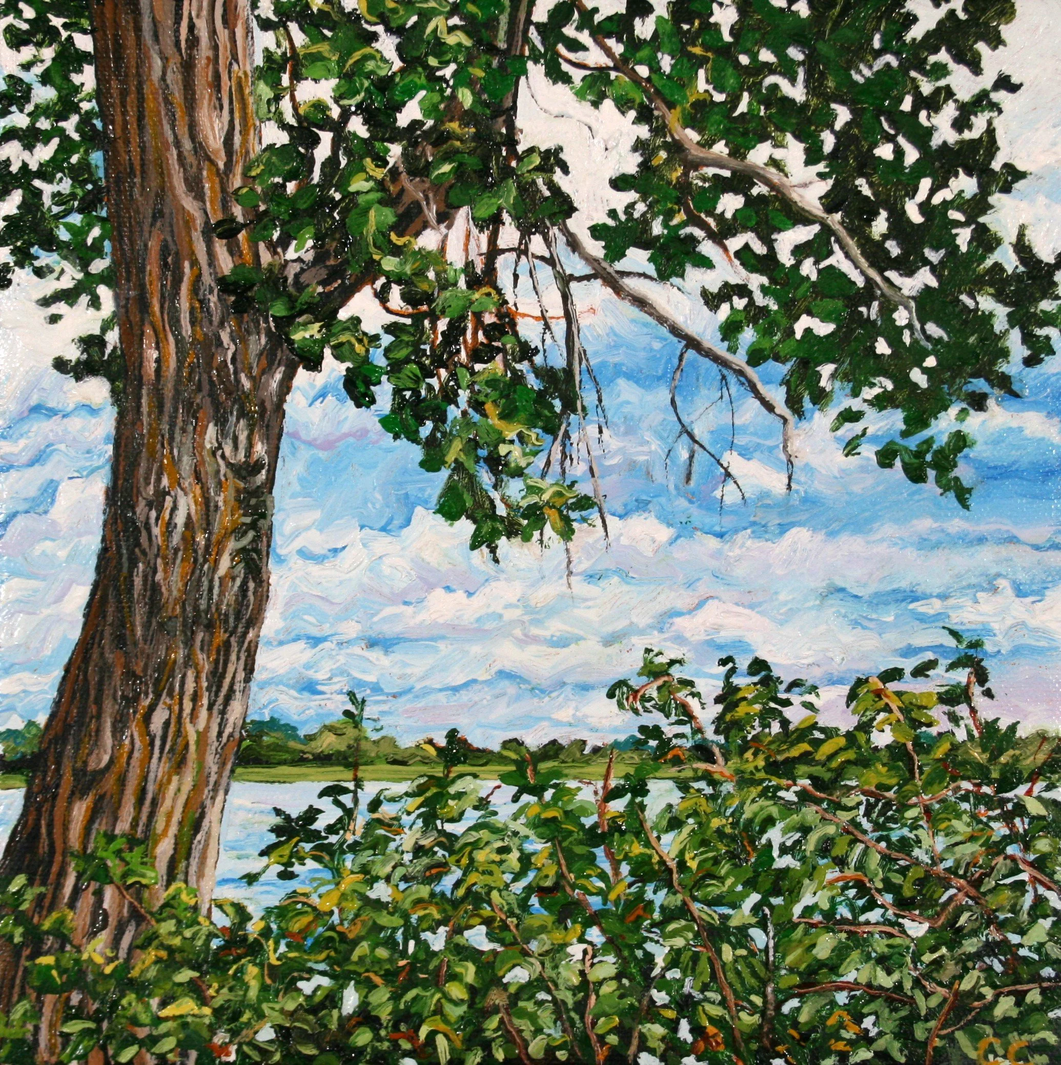   Untitled   Oil on canvas 10"x10"