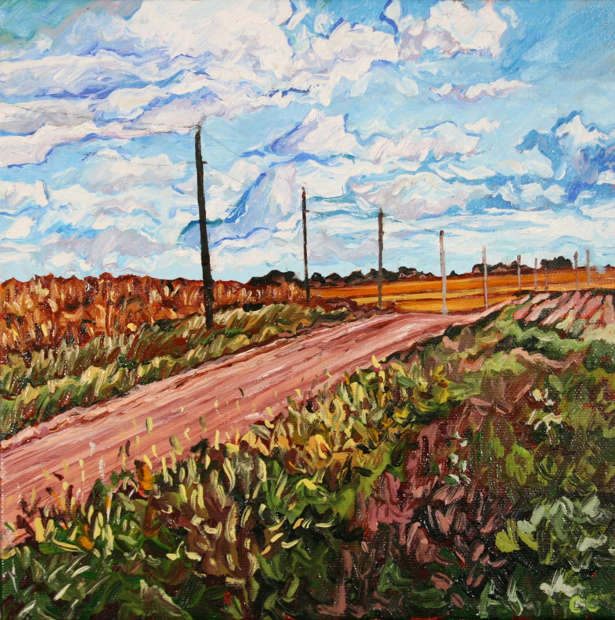   150th   Oil on canvas 10"x10"  $225