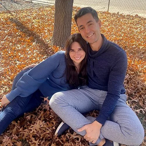 Rhys Brooks and Christina Termini