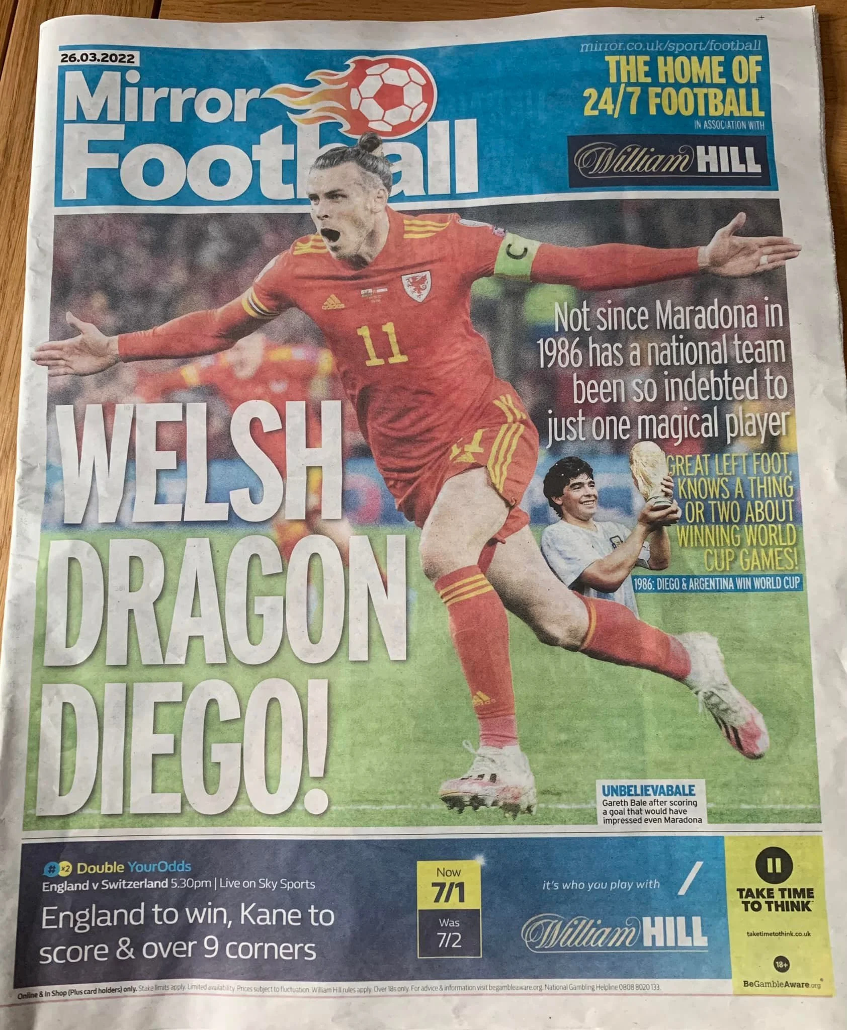 Gareth Bale sends Wales one step closer to the World Cup 