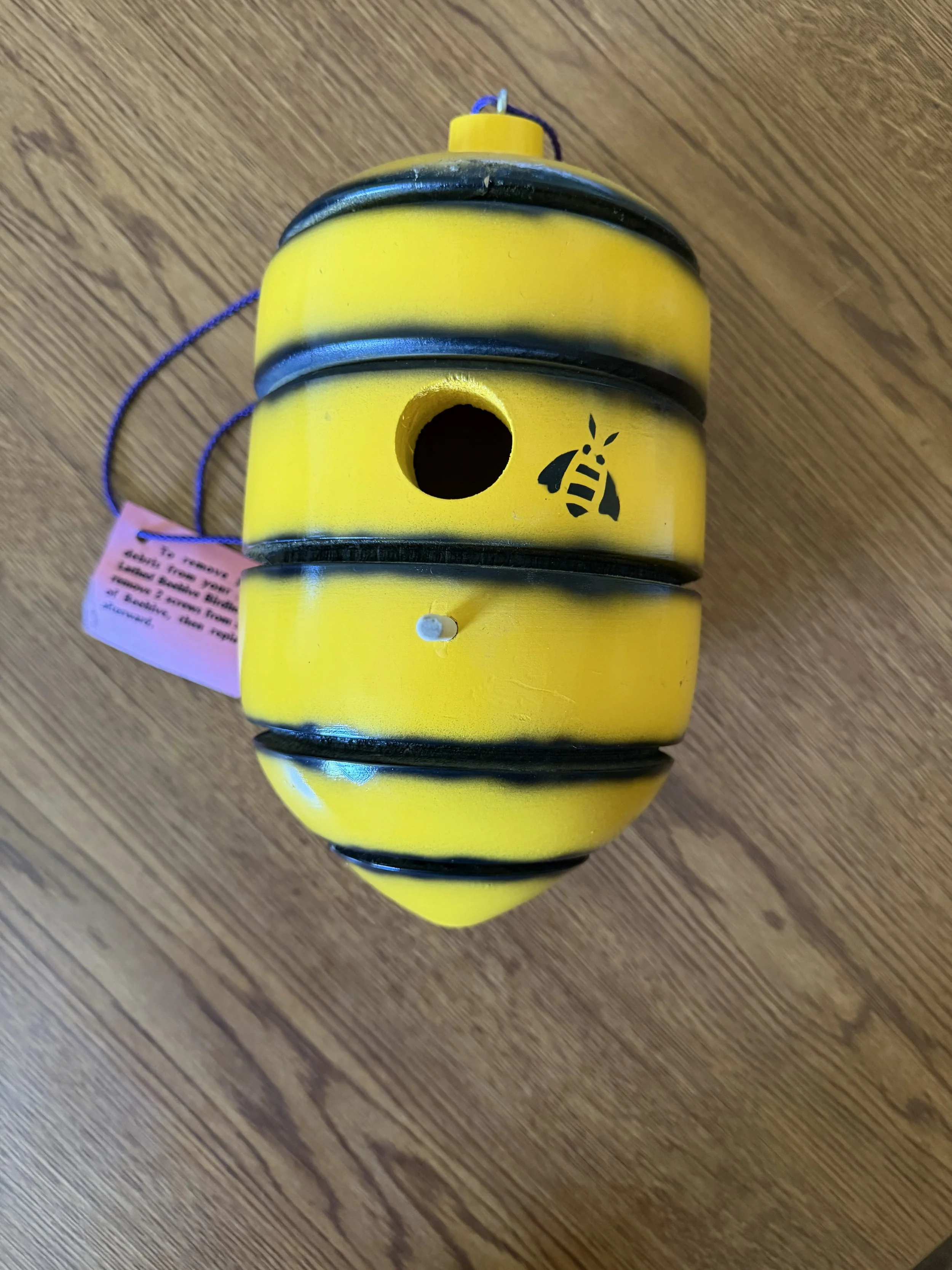 Maine State Prison Bouy Bee Birdhouse

SILENT