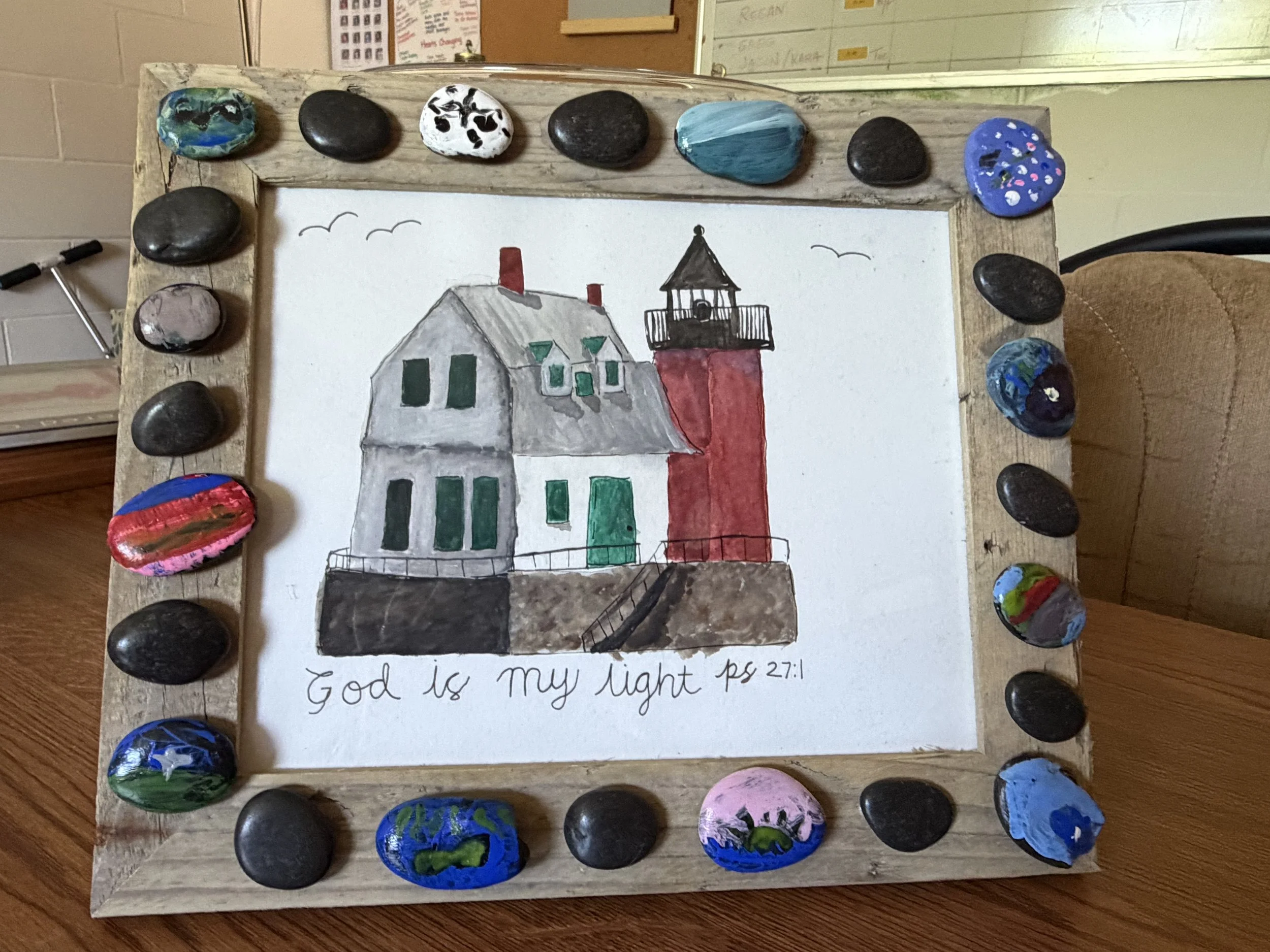 Third Grade Creation - Rockland Breakwater Light
LIVE
