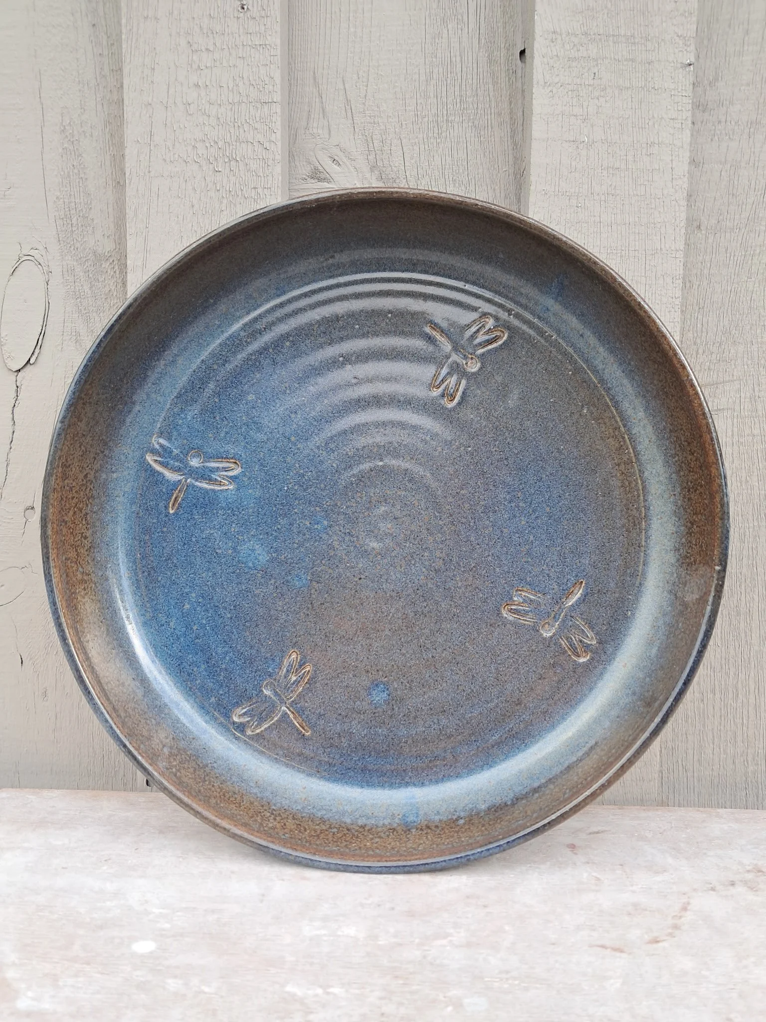 Dragon's Breath Pottery - Dragonfly Platter

SILENT