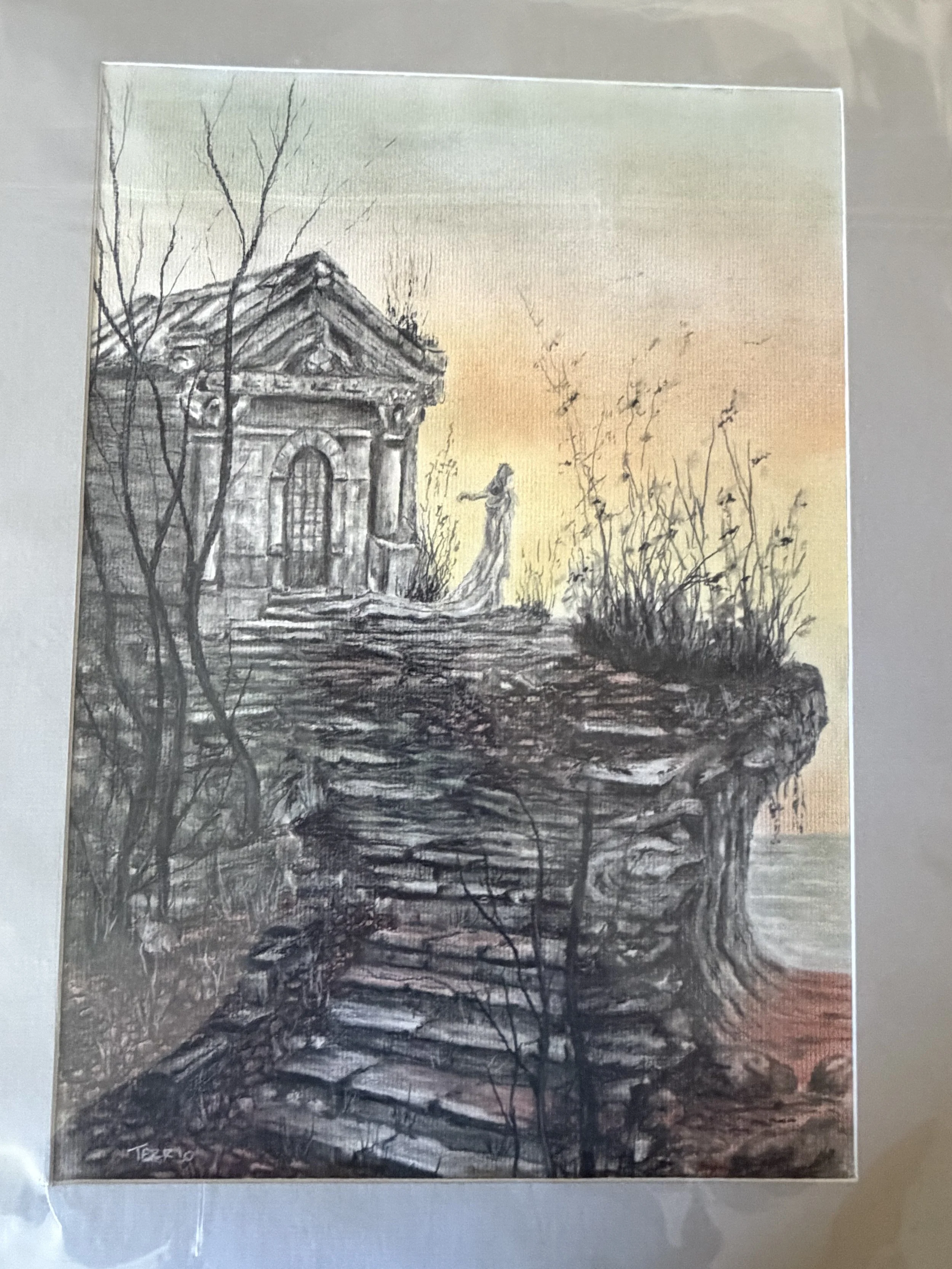 Original Pastel Art Work - Jeff Terrio
SILENT