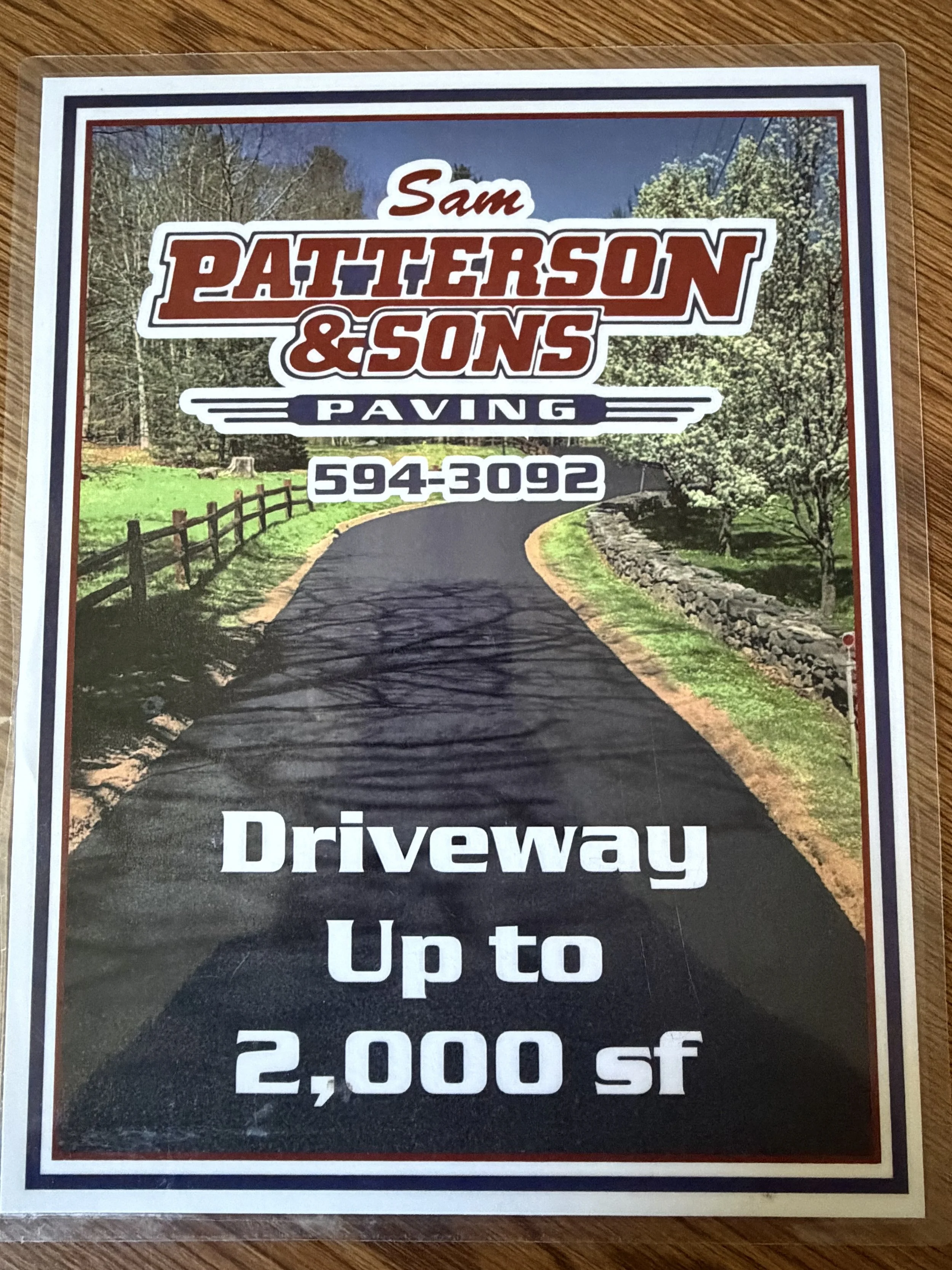 Patterson & Sons Paving