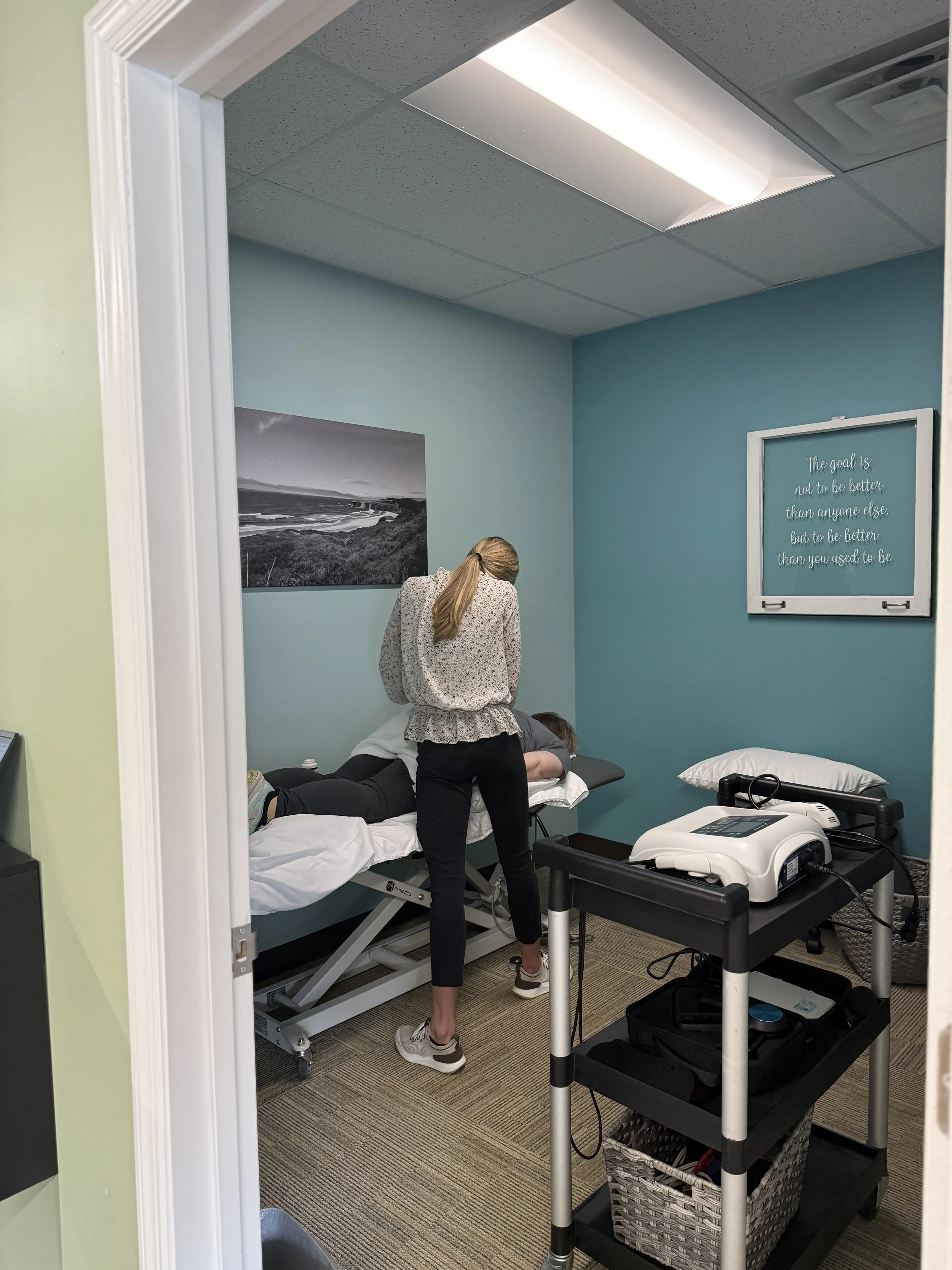 Manual Therapy for back pain.