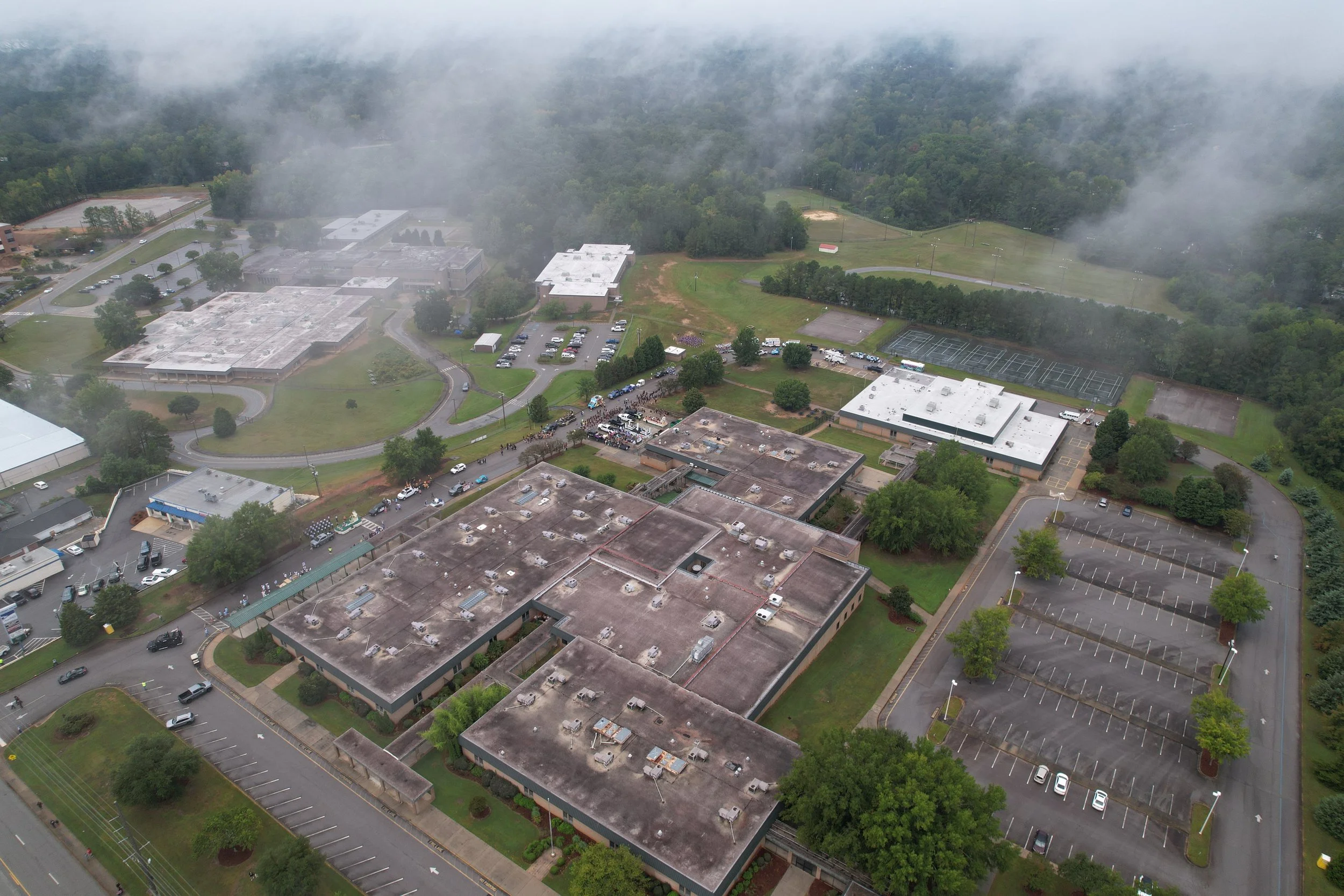 Drone photography for commercial real estate marketing and business promotion in South Carolina