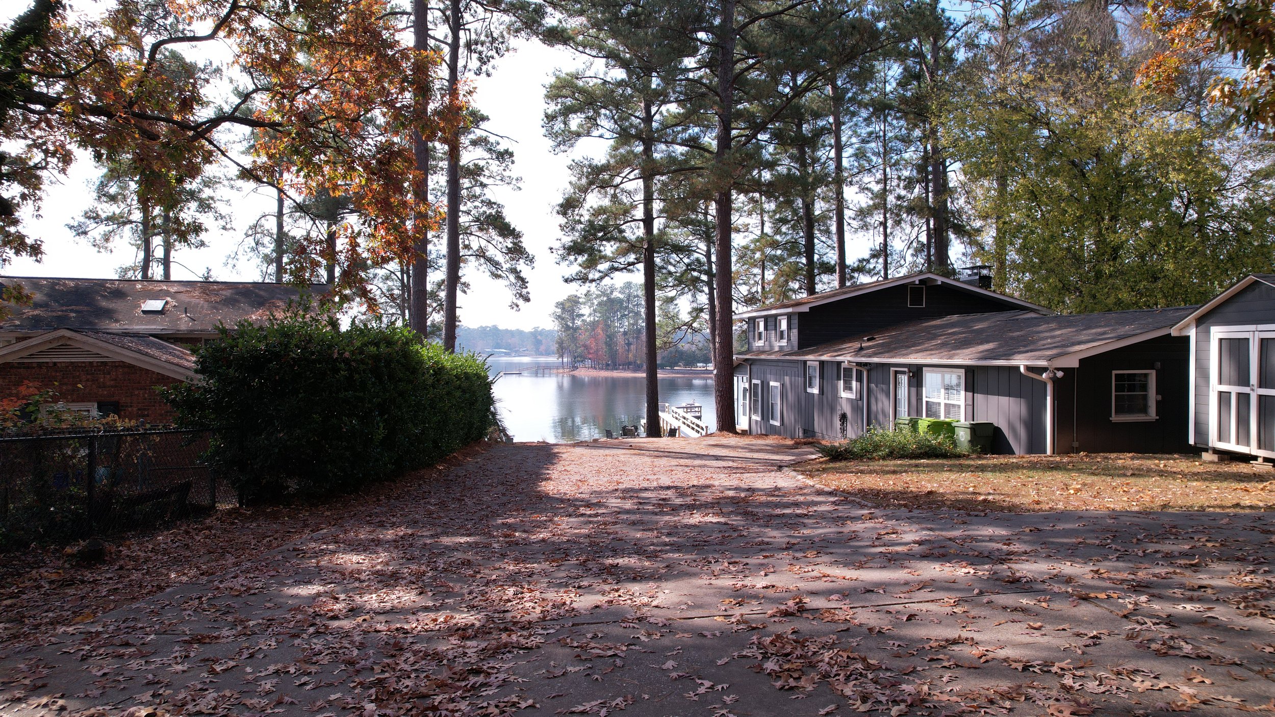 Lake Murray waterfront home aerial drone photography South Carolina