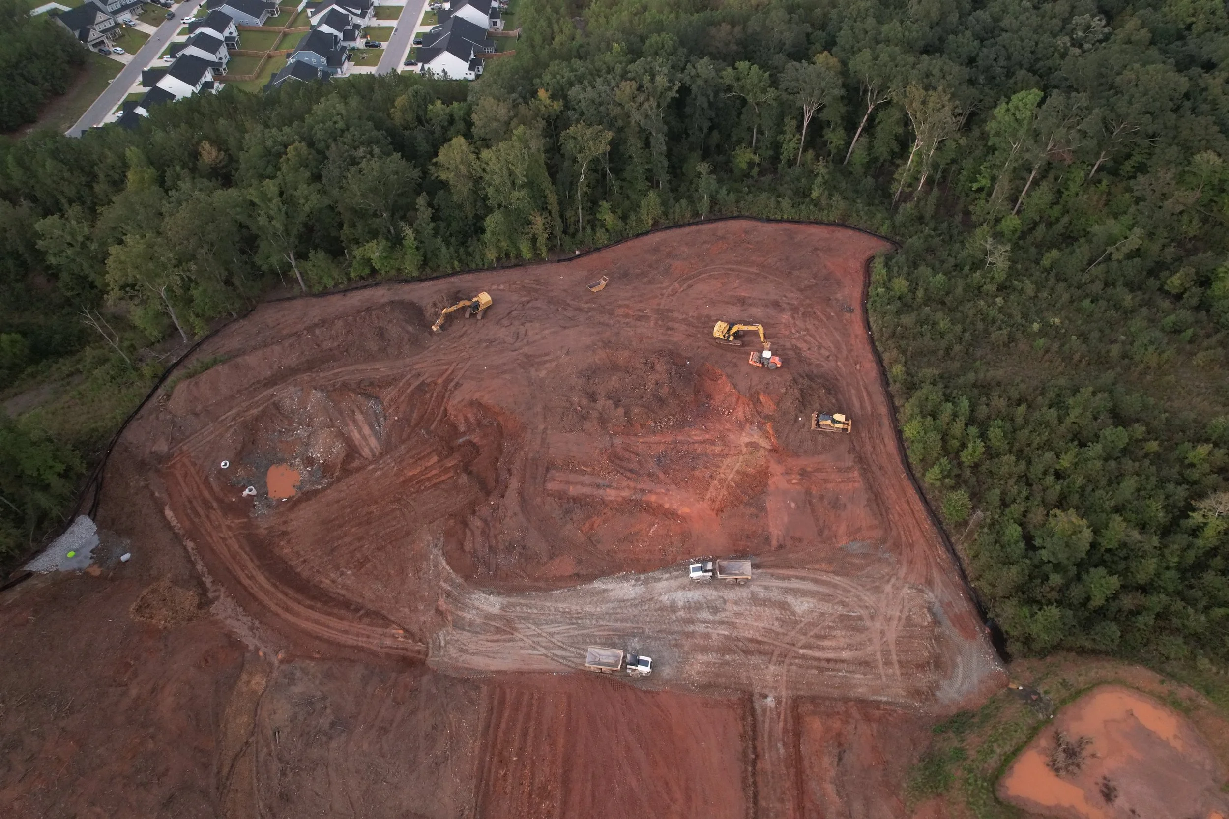 Aerial drone photography in Lexington, South Carolina
