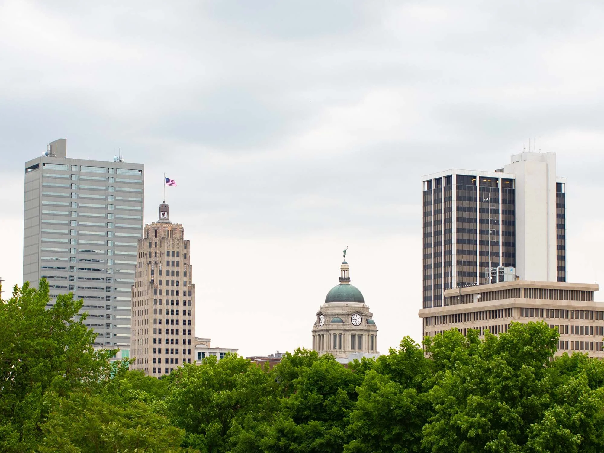 Downtown Fort Wayne Skyline