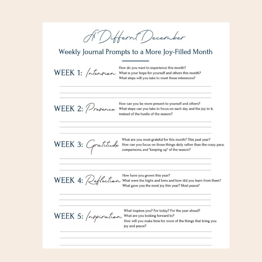 A Different December