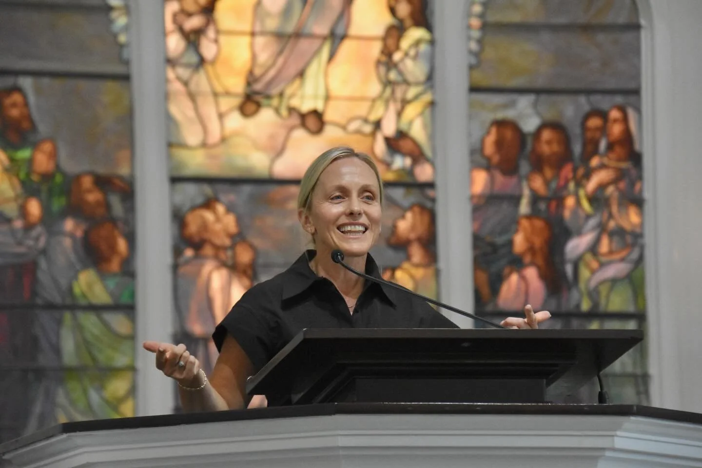 What an absolute honor to speak at @greensfarmschurch (my home church) this past weekend! 

It was an incredible opportunity to share what&rsquo;s on my heart and I started with the question&hellip;

What if we&rsquo;re selling ourselves short?

How 