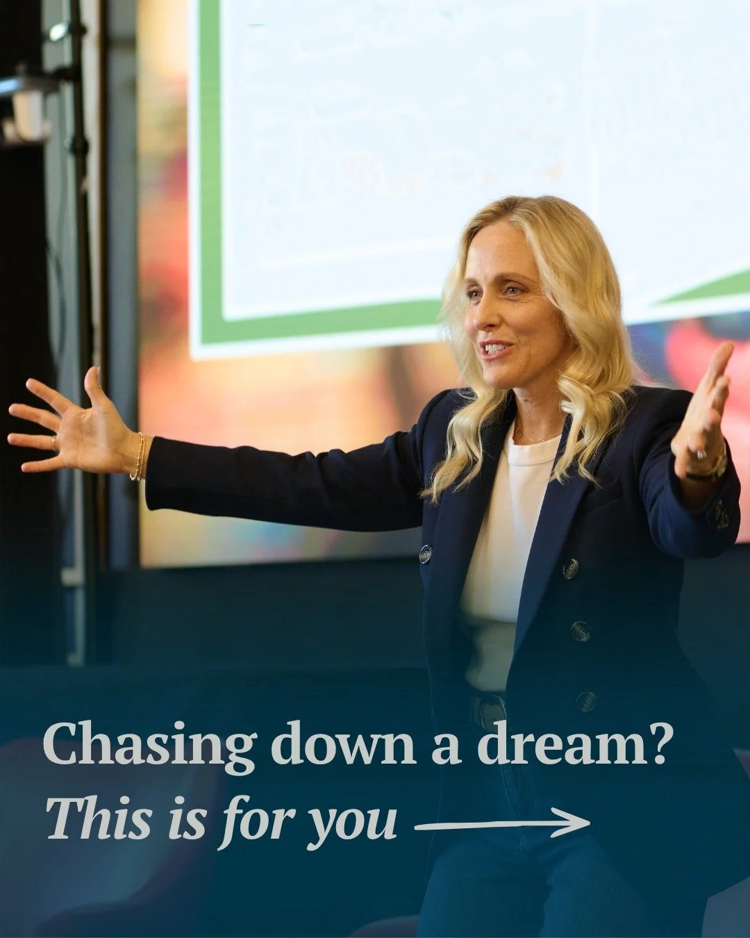 Chasing down a dream? This is for you&hellip; ✨

You don&rsquo;t need to have it all figured out. You don&rsquo;t need to feel fearless. You just need to keep taking the next brave step.

Your past doesn&rsquo;t get to define what&rsquo;s possible fr