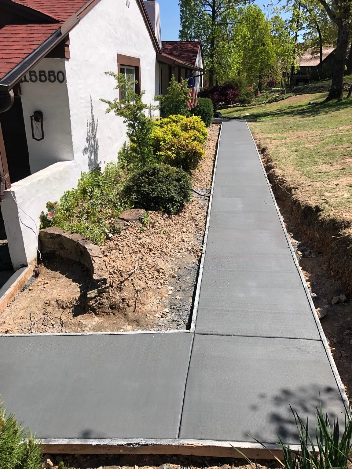 Services
Stamped Concrete Installation
Patio Design & Installation
Stair Design & Installation
Pool Decks
Basements
Driveways
Flatwork
Service Areas
Lowell, AR
Fayetteville, AR
Springdale, AR
Rogers, AR
Bentonville, AR
Bella Vista, AR
Siloam Springs,