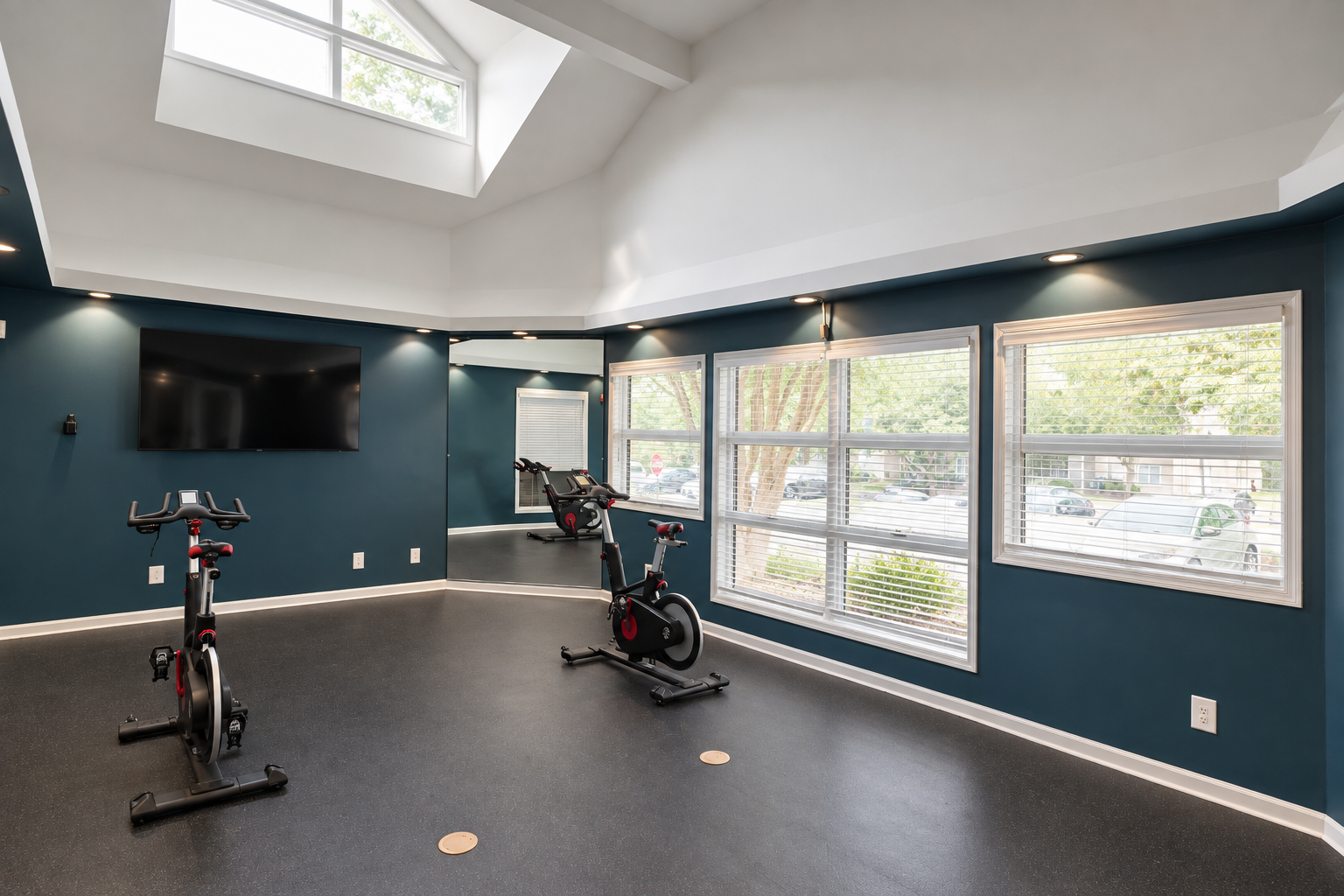 On-site fitness center at Crossings at White Marsh