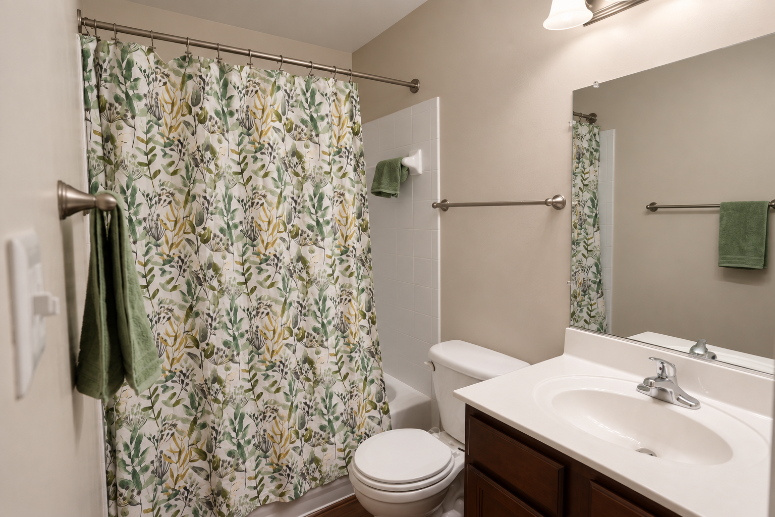 Apartment interior at Crossings at White Marsh
