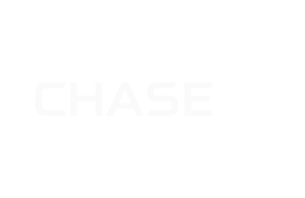Chase bank logo with distinctive octagonal emblem to the right of the text.
