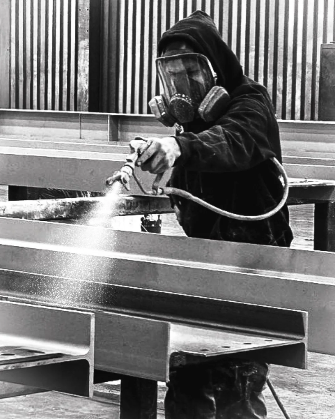 Not everything we do involves a welding gun, behind every beam that goes up there is precision work happening right here in our paint bay.

Our team puts the same quality care into the finish as they do the fabrication. 

See what we're building next
