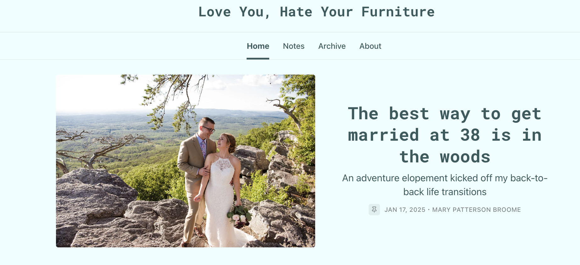 A picture from Love You, Hate Your Furniture