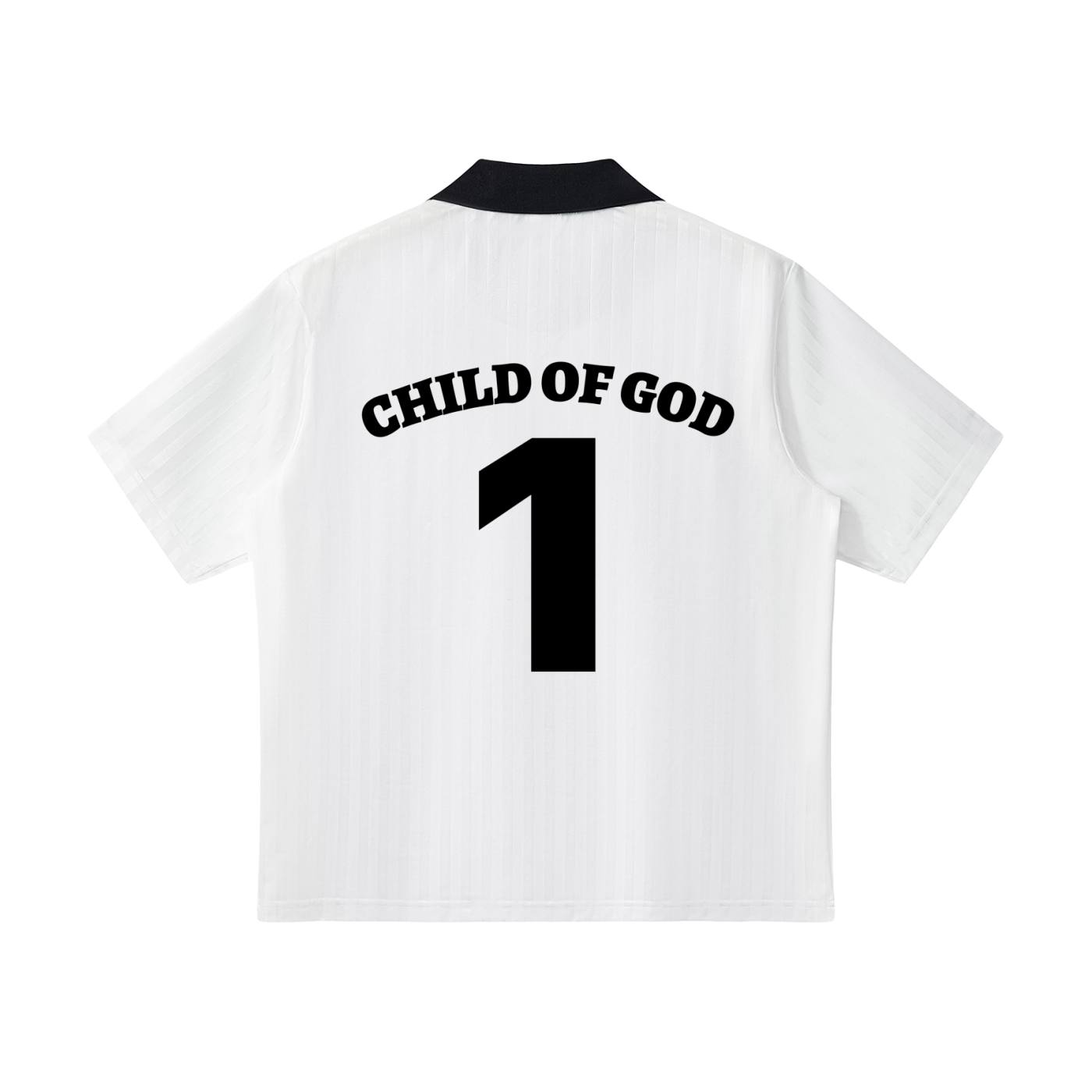 "CHILD OF GOD" SOCCER JERSEY (WHITE)